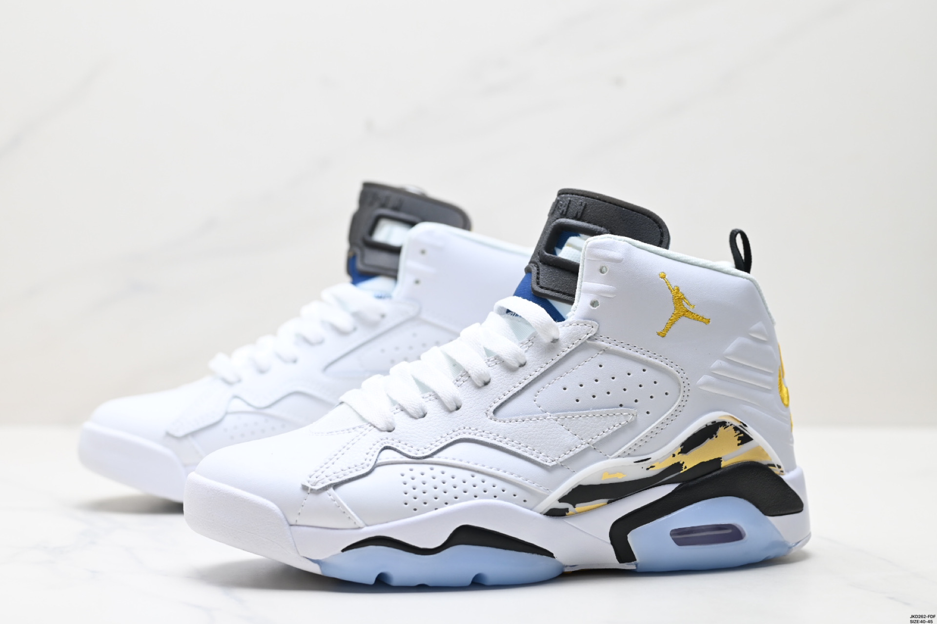 Nike Air Jordan 6 Retro Georgetown White/Gold Men's Basketball Shoes 5 i1746378924679 1899 0 3