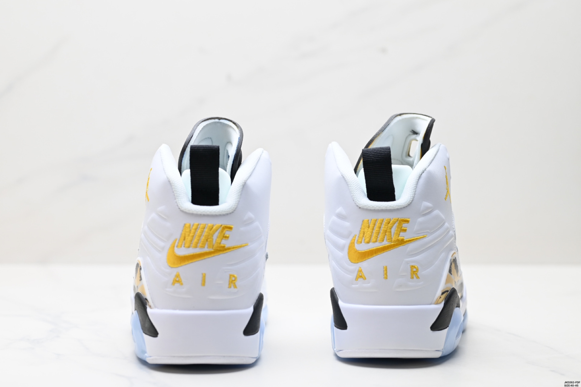 Nike Air Jordan 6 Retro Georgetown White/Gold Men's Basketball Shoes 7 i1746378924679 4258 0 5