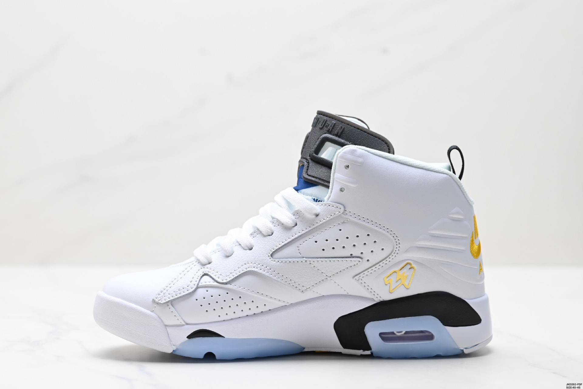 Nike Air Jordan 6 Retro Georgetown White/Gold Men's Basketball Shoes 4 i1746378926464 1830 0 2