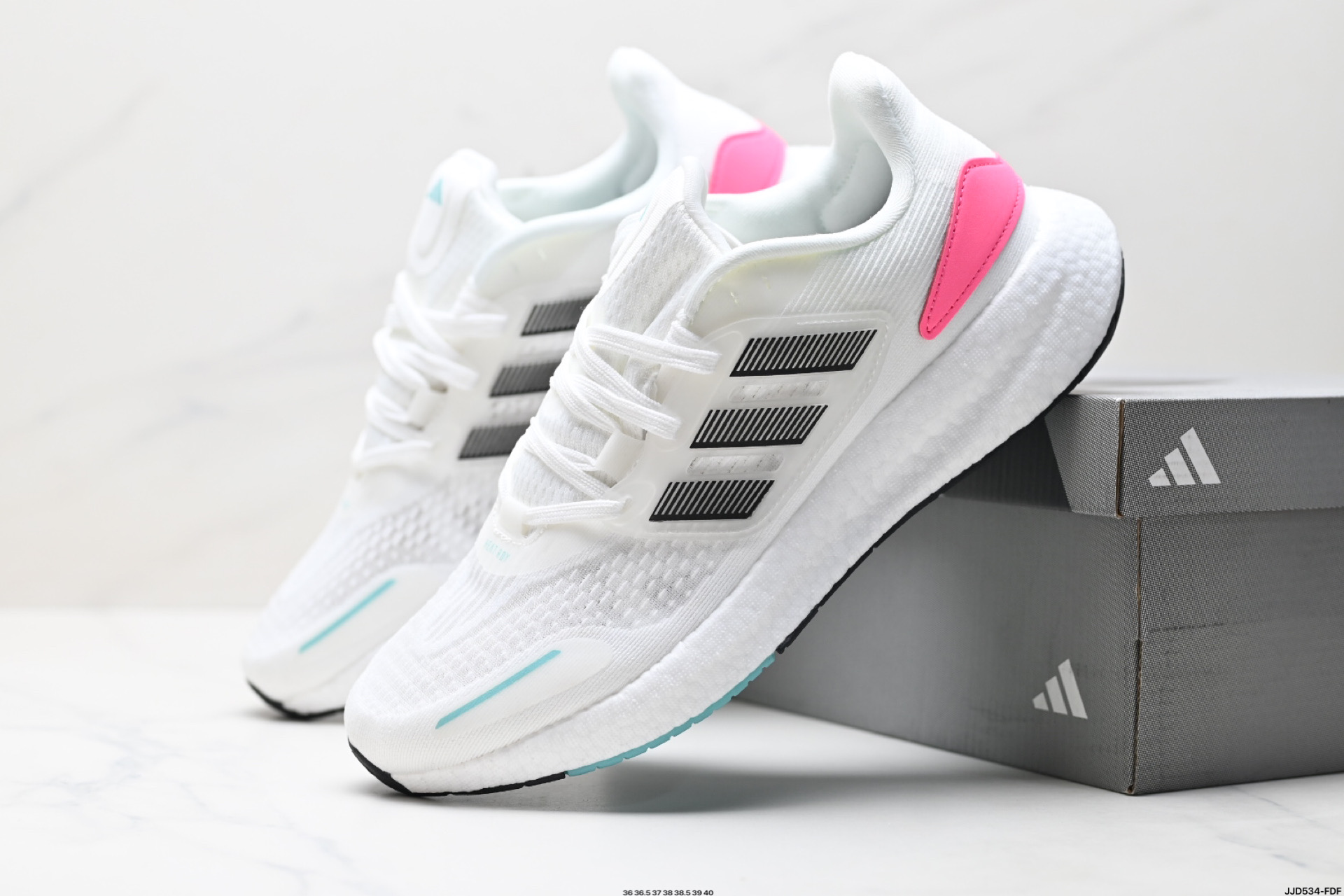 Adidas PureBOOST 22 H.RDY Running Shoes - Breathable Knit Upper 10 i1746379840570 3147 0 7