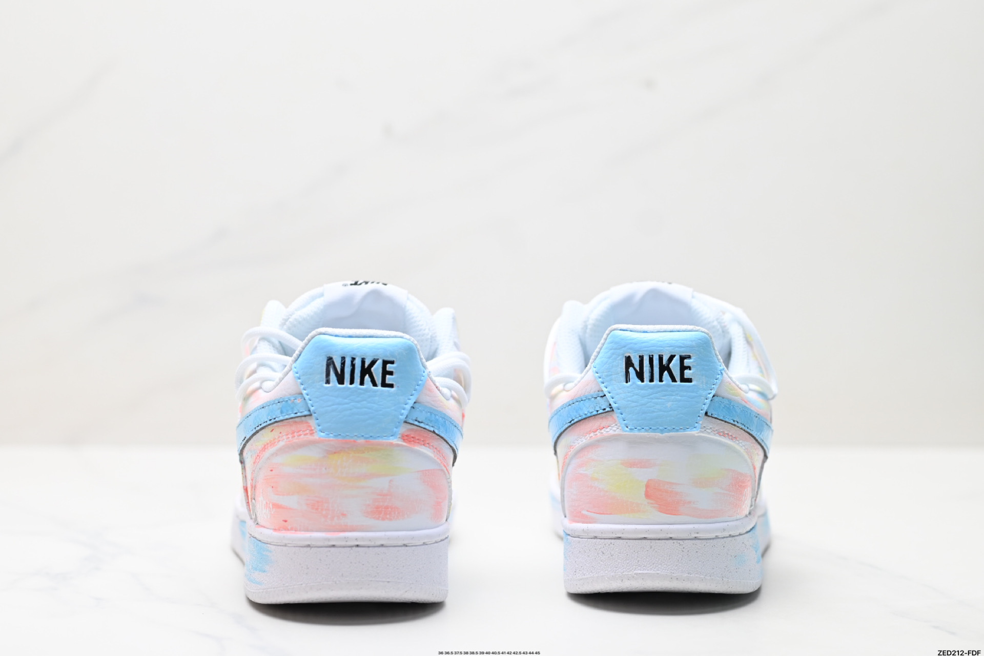 NIKE COURT VISION LO ‘DIY’定制 低帮百搭 透气休闲运动板鞋 DH2987-212