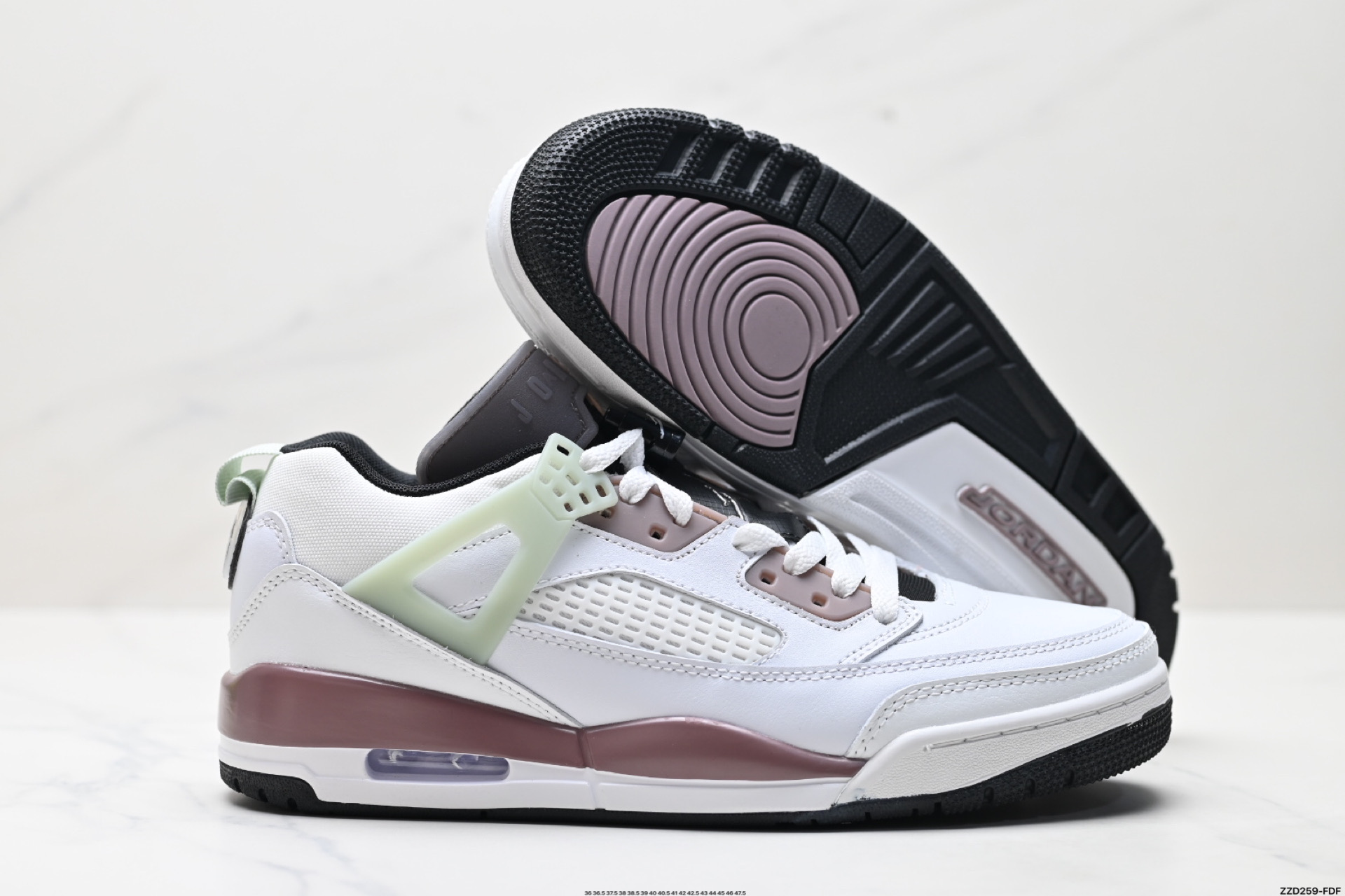 Nike Air Jordan Spizike Low舒适百搭 防滑耐磨 低帮 复古篮球鞋 HV5974-111