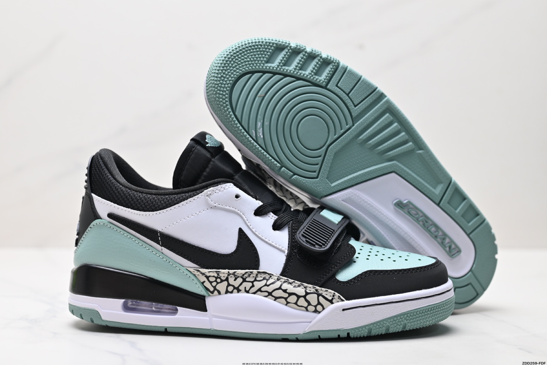 耐克Nike Air Jordan Legacy 312 Low”White/Grey Fog/Blue/Red“乔丹最强三合一混合版本低帮文化休闲运动篮球鞋 CD7069-109