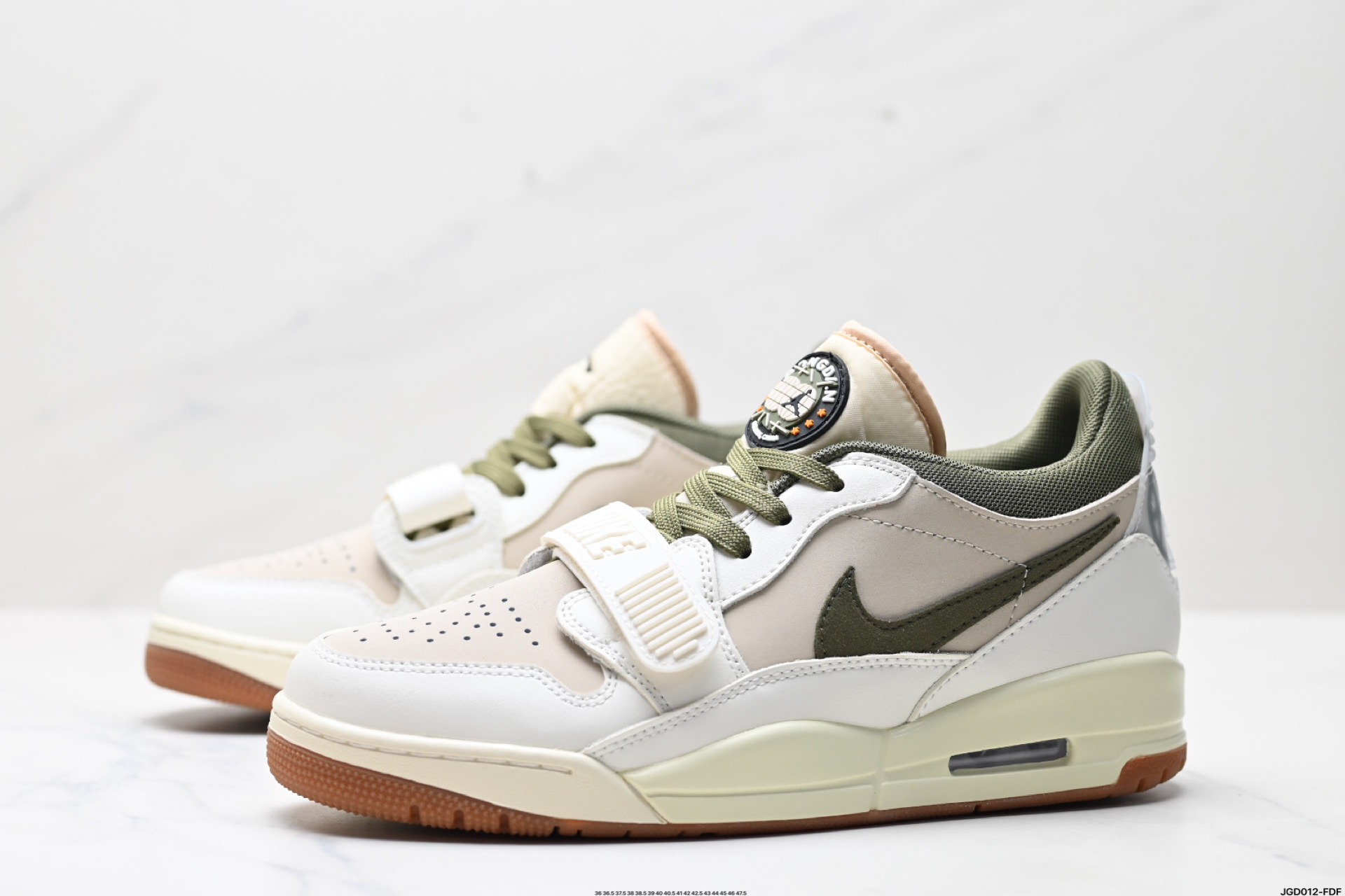 Nike Air Jordan Legacy 312 Low White/Olive/Tan Casual Basketball Shoes 5 i1746380263235 7154 0 3