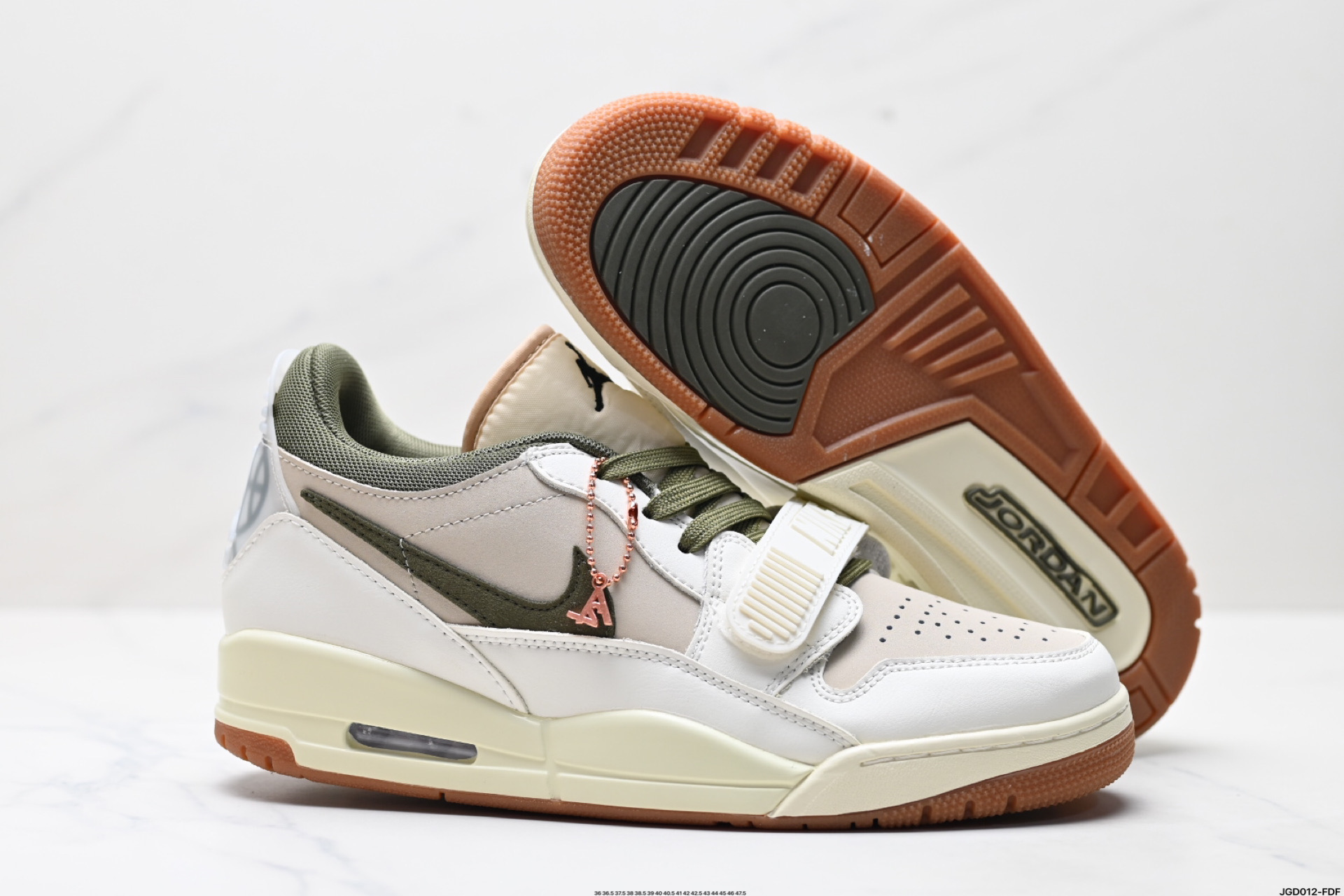 Nike Air Jordan Legacy 312 Low White/Olive/Tan Casual Basketball Shoes 6 i1746380263237 8117 0 4