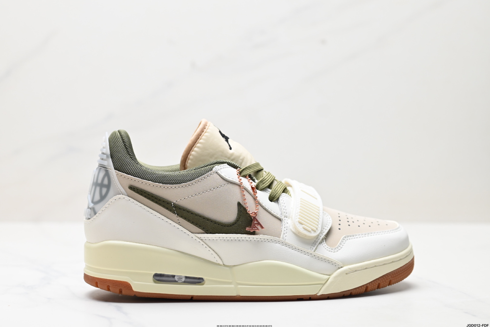 Nike Air Jordan Legacy 312 Low White/Olive/Tan Casual Basketball Shoes 2 i1746380265745 4785 0 0