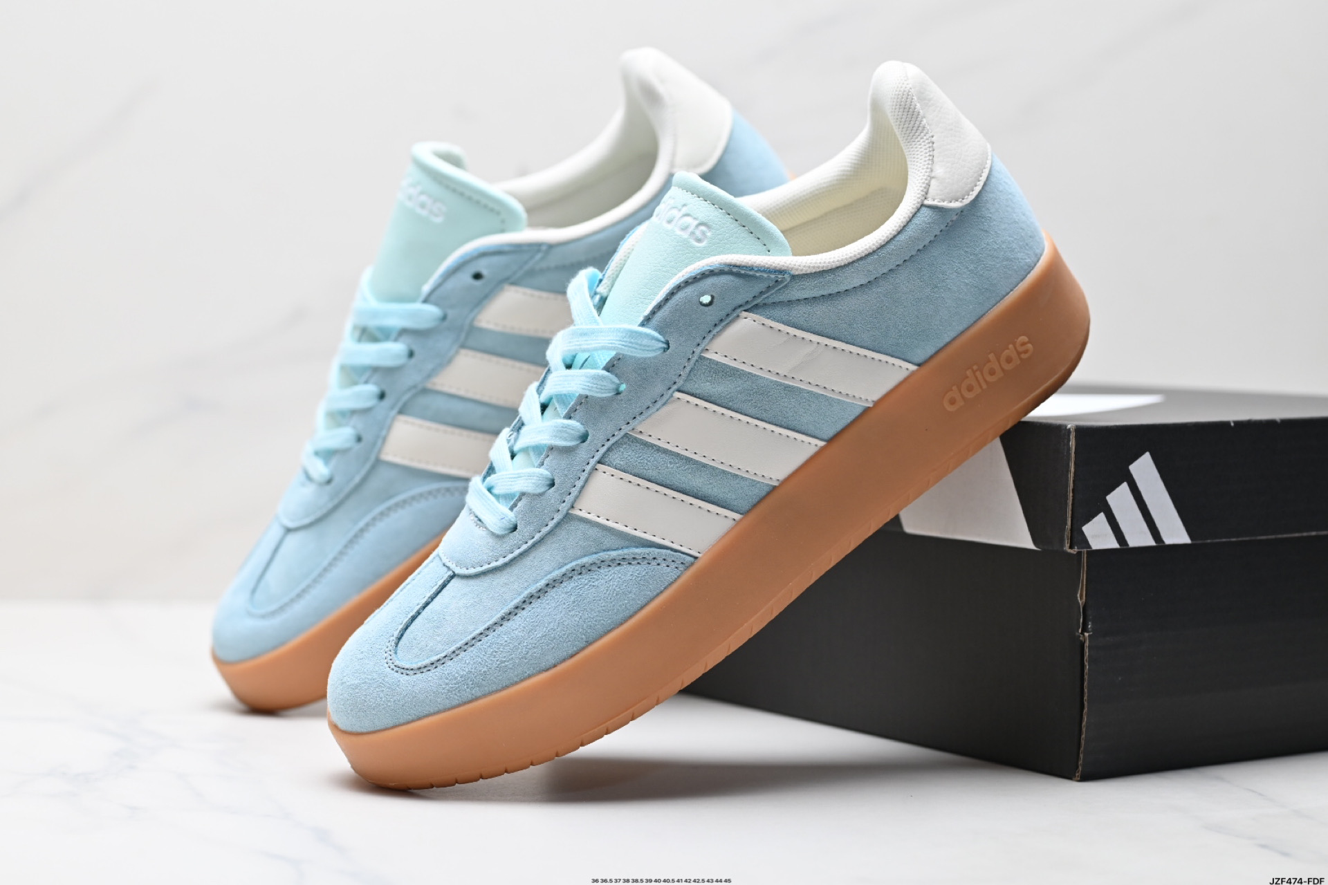 Adidas Barreda Decode Light Blue Suede Casual Shoes - Style JQ4238 3 i1746380999334 4365 0 7