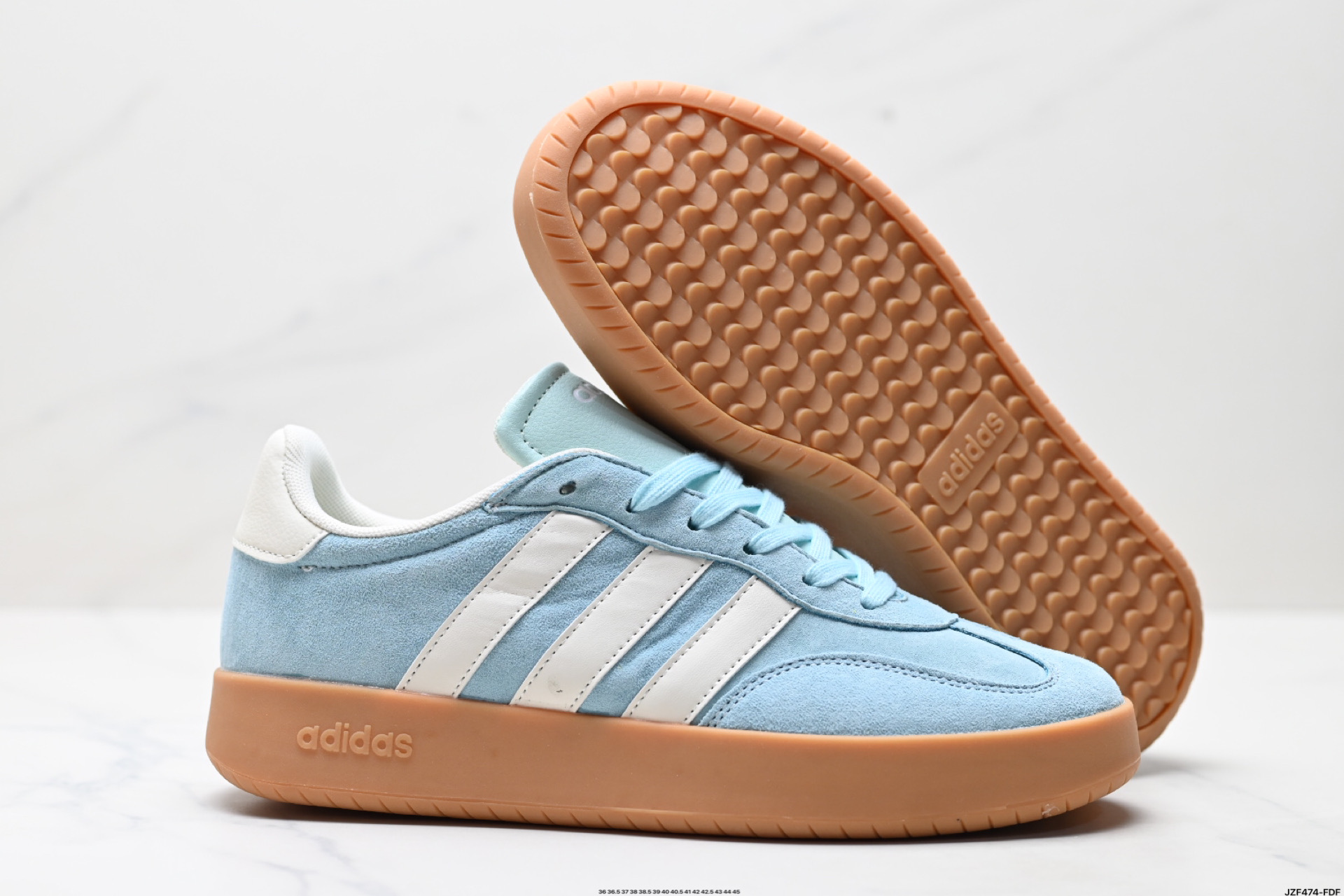 Adidas Barreda Decode Light Blue Suede Casual Shoes - Style JQ4238 4 i1746380999335 7367 0 4