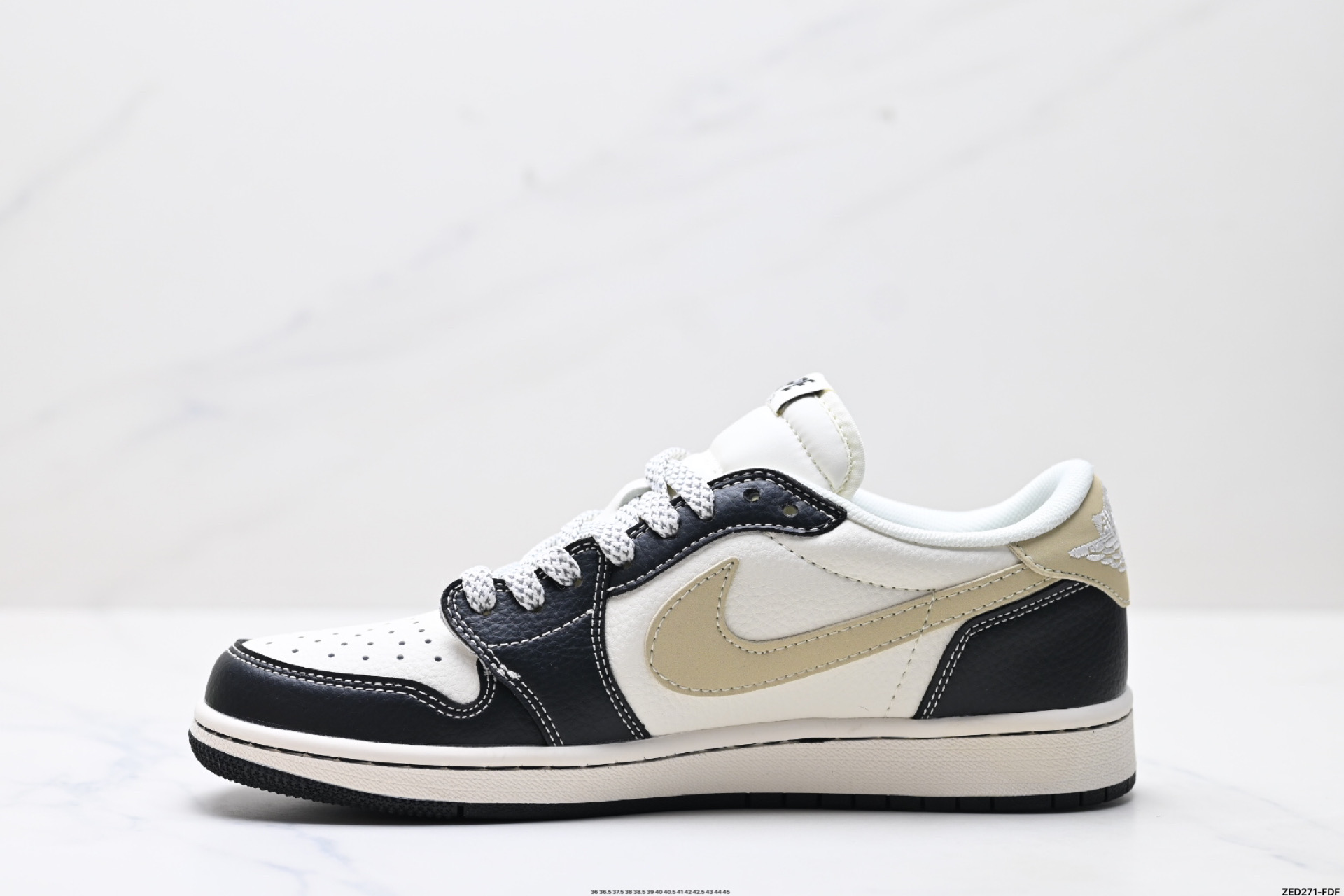 270 AJ1倒勾Travis Scott x Air Jordan 1 ” Reverse Mocha “ AJ1乔1 TS 闪电 联名倒钩 低帮文化篮球鞋 JJ2508-552