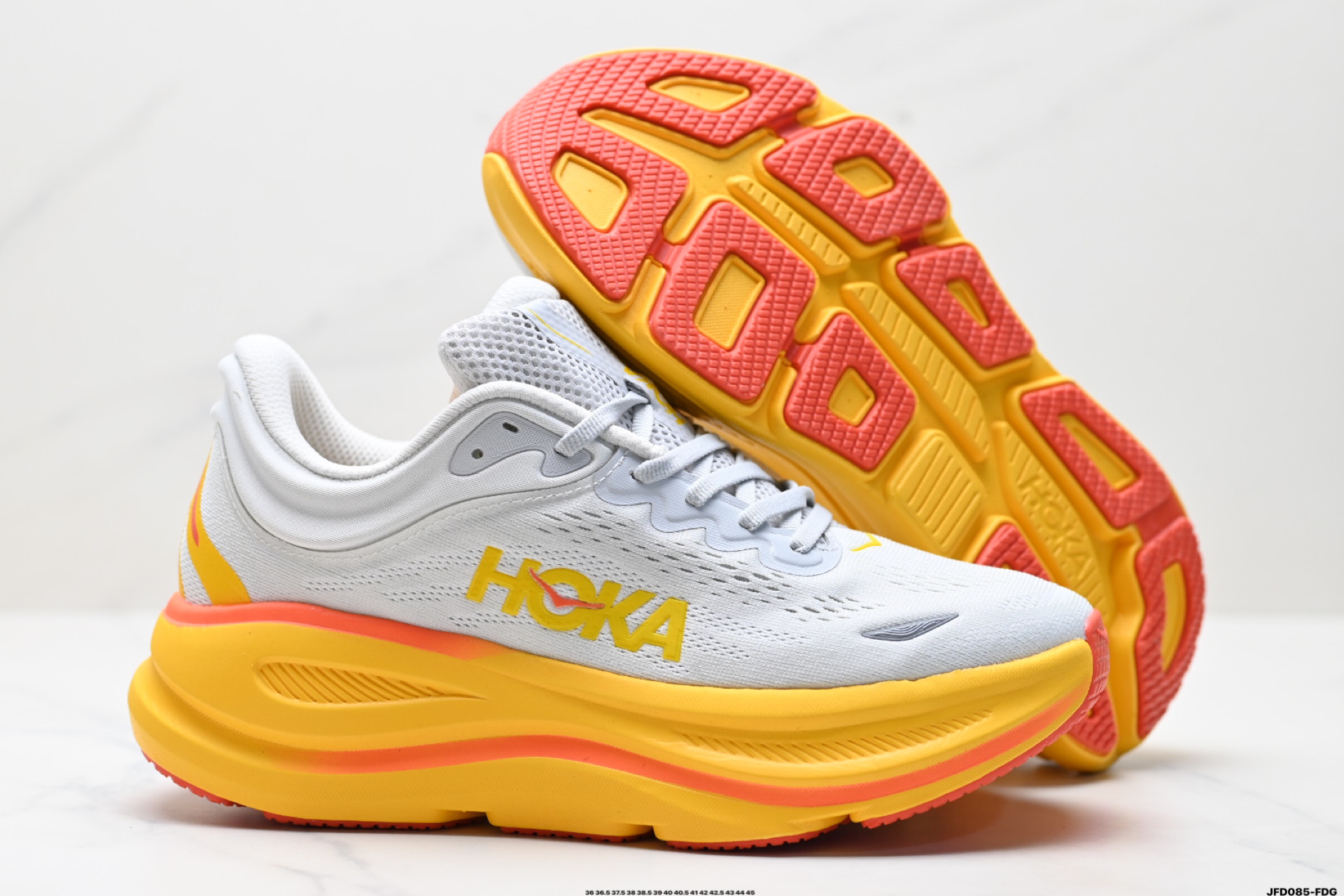 Hoka Bondi 9 Women's Running Shoes - Lightweight Comfort and Cushioning 6 i1746460077470 9587 0 4