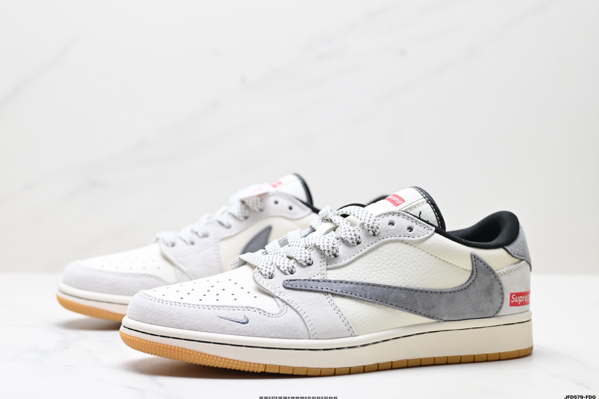 Air Jordan 1 Low Travis Scott x Supreme: 'Reverse Mocha' Limited Edition 5 i1746460232531 584 0 3