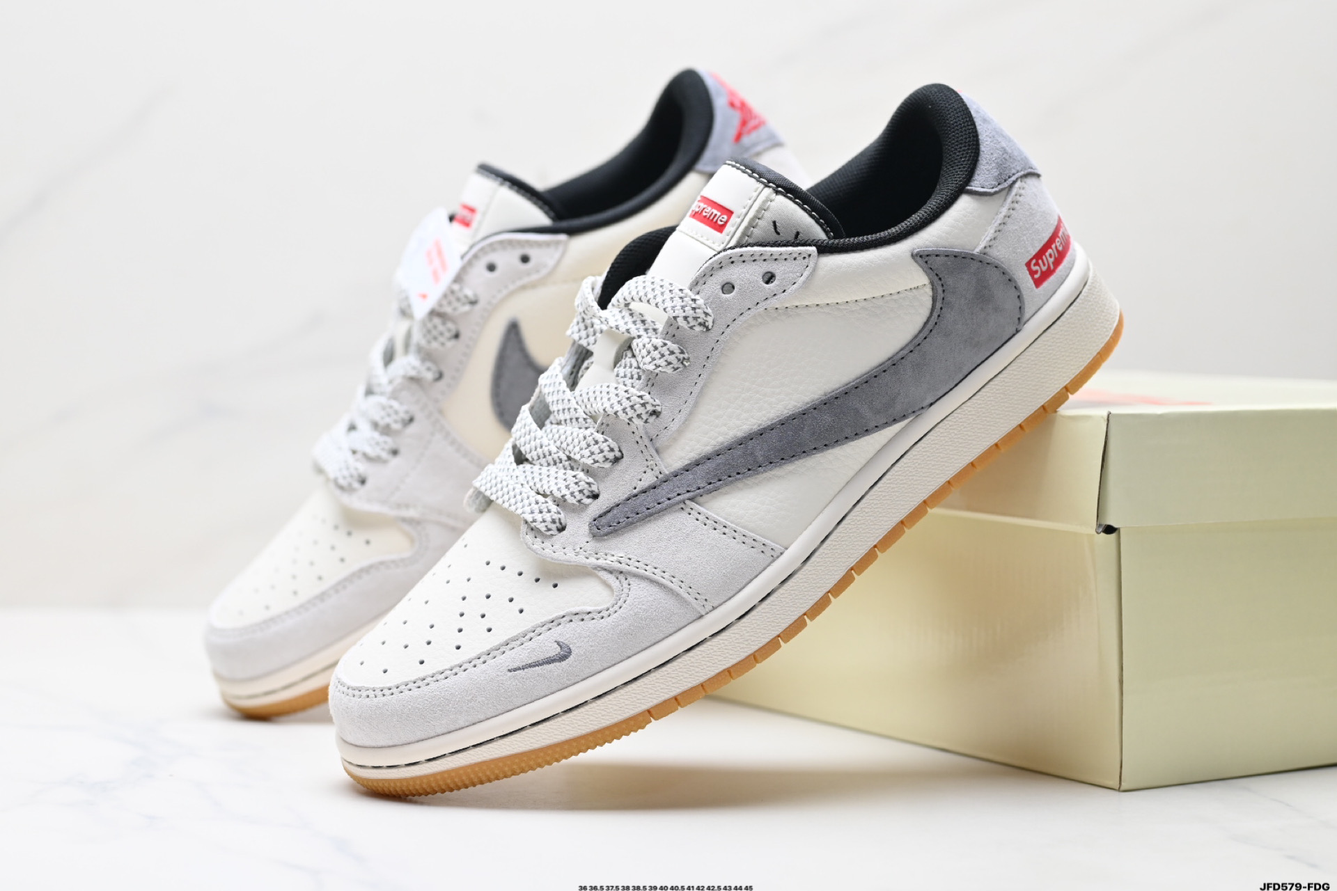 Air Jordan 1 Low Travis Scott x Supreme: 'Reverse Mocha' Limited Edition 9 i1746460232533 3831 0 7