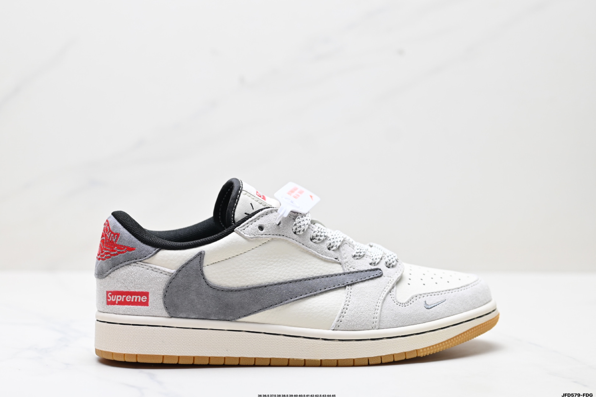 Air Jordan 1 Low Travis Scott x Supreme: 'Reverse Mocha' Limited Edition 2 i1746460233657 9529 0 0