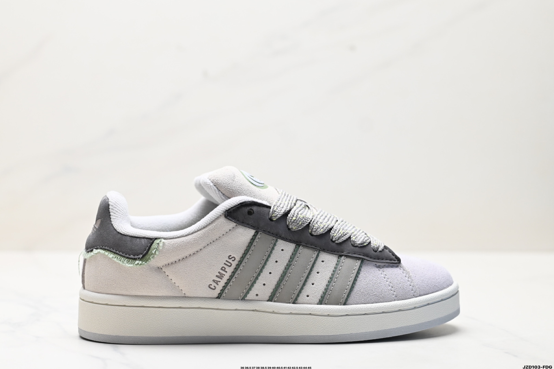 阿迪达斯Adidas Originals Campus 00s Beta 学院系列 面包风经典复古低帮百搭休闲运动板鞋 JR0106