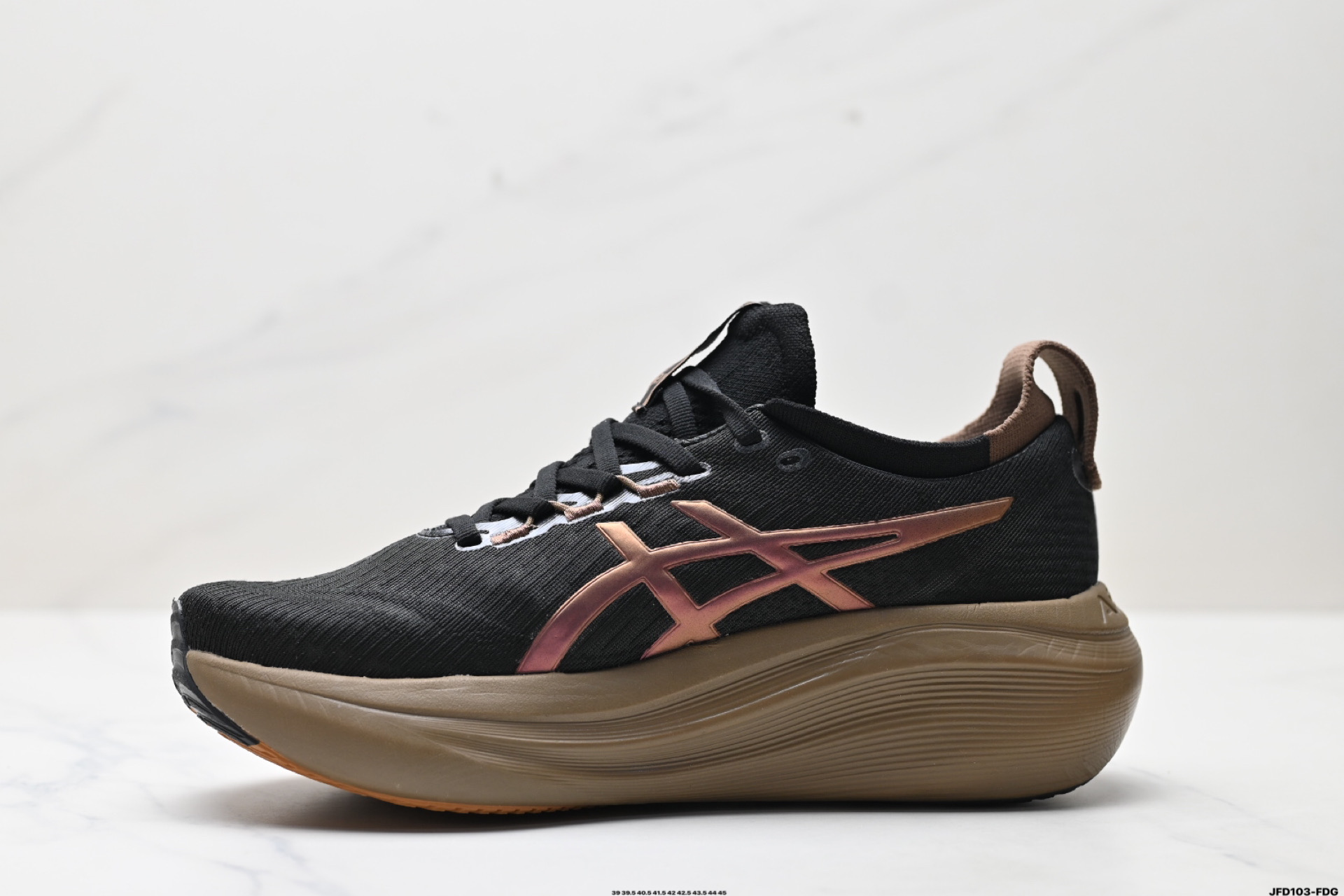 Asics Gel-Nimbus 27 舒适防滑耐磨低帮休闲跑步鞋 1011C095-001