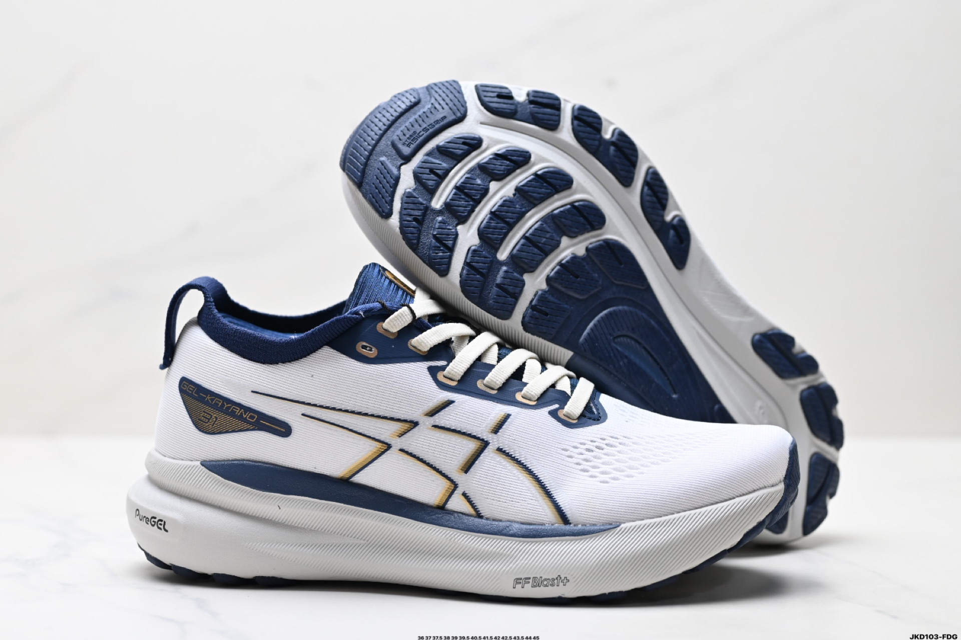 ASICS GEL-KAYANO 31 Platinum Running Shoes, Breathable Knit Upper 6 i1746462001274 9744 0 4