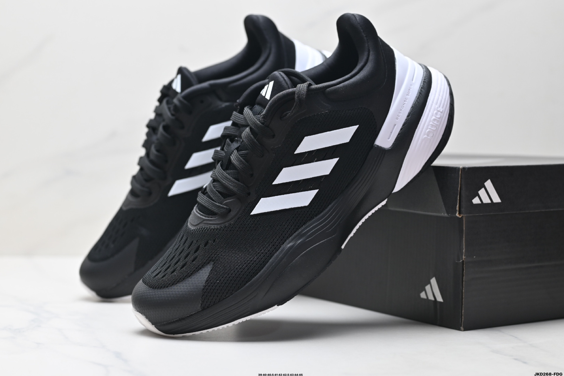 Adidas Response Super 3.0 Black Running Shoes - Cushioned, Breathable 2 i1746462494883 6103 0 7
