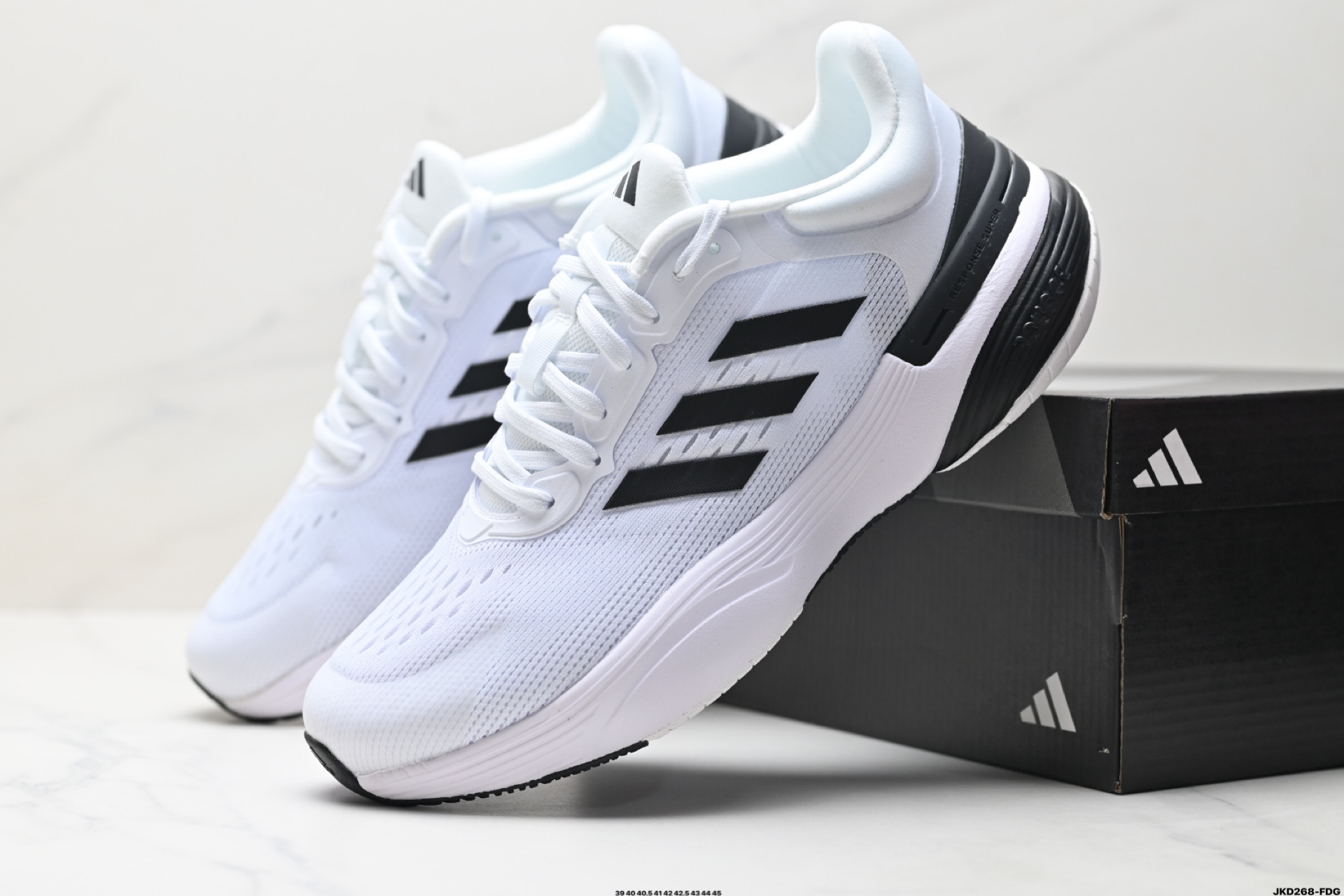 Adidas Response Super 3.0 Black Running Shoes - Cushioned, Breathable 5 i1746462603665 924 0 7