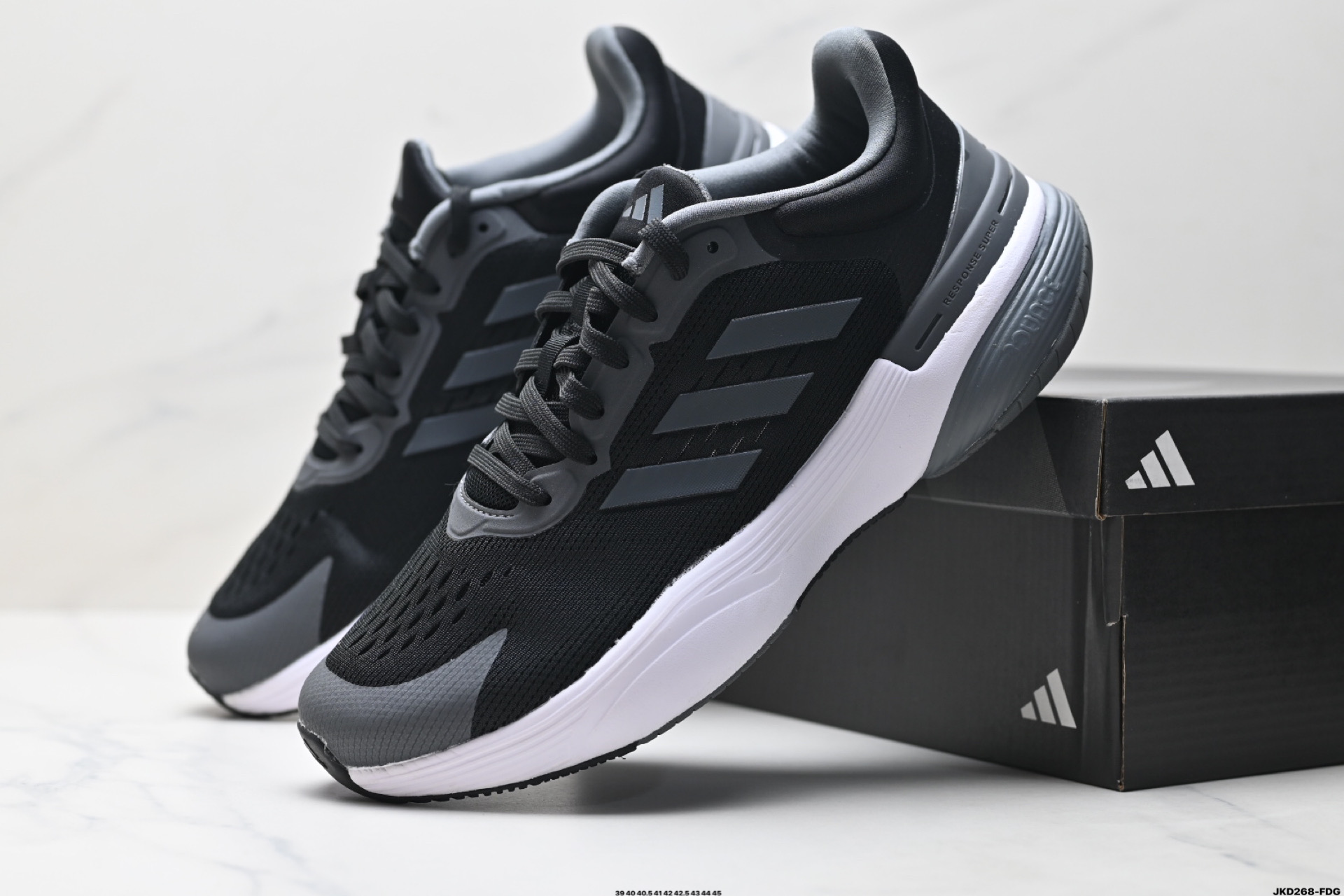 Adidas Response Super 3.0 Black Running Shoes - Cushioned, Breathable 6 i1746462621405 2606 0 7