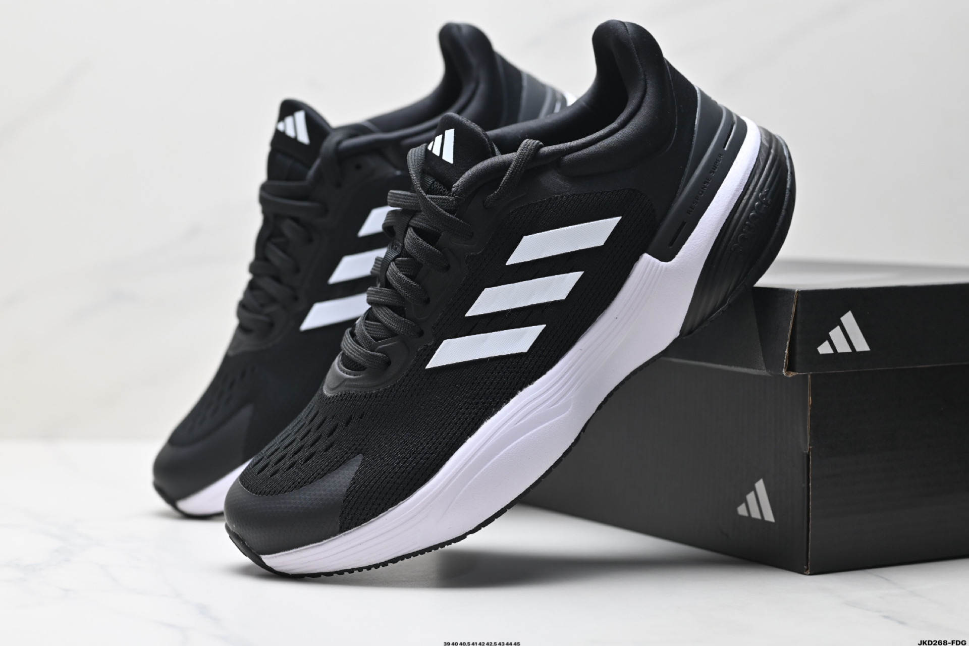 Adidas Response Super 3.0 Black Running Shoes - Cushioned, Breathable 7 i1746462639070 4938 0 7