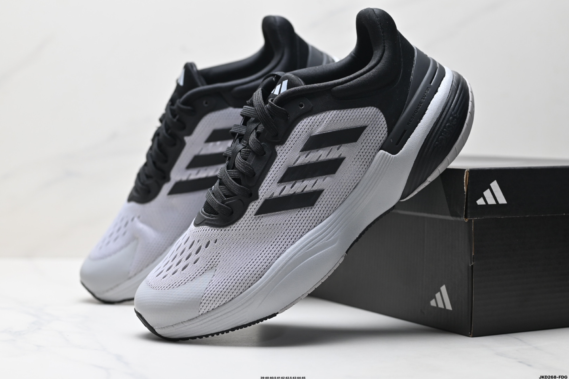 Adidas Response Super 3.0 Black Running Shoes - Cushioned, Breathable 9 i1746462675007 7895 0 7