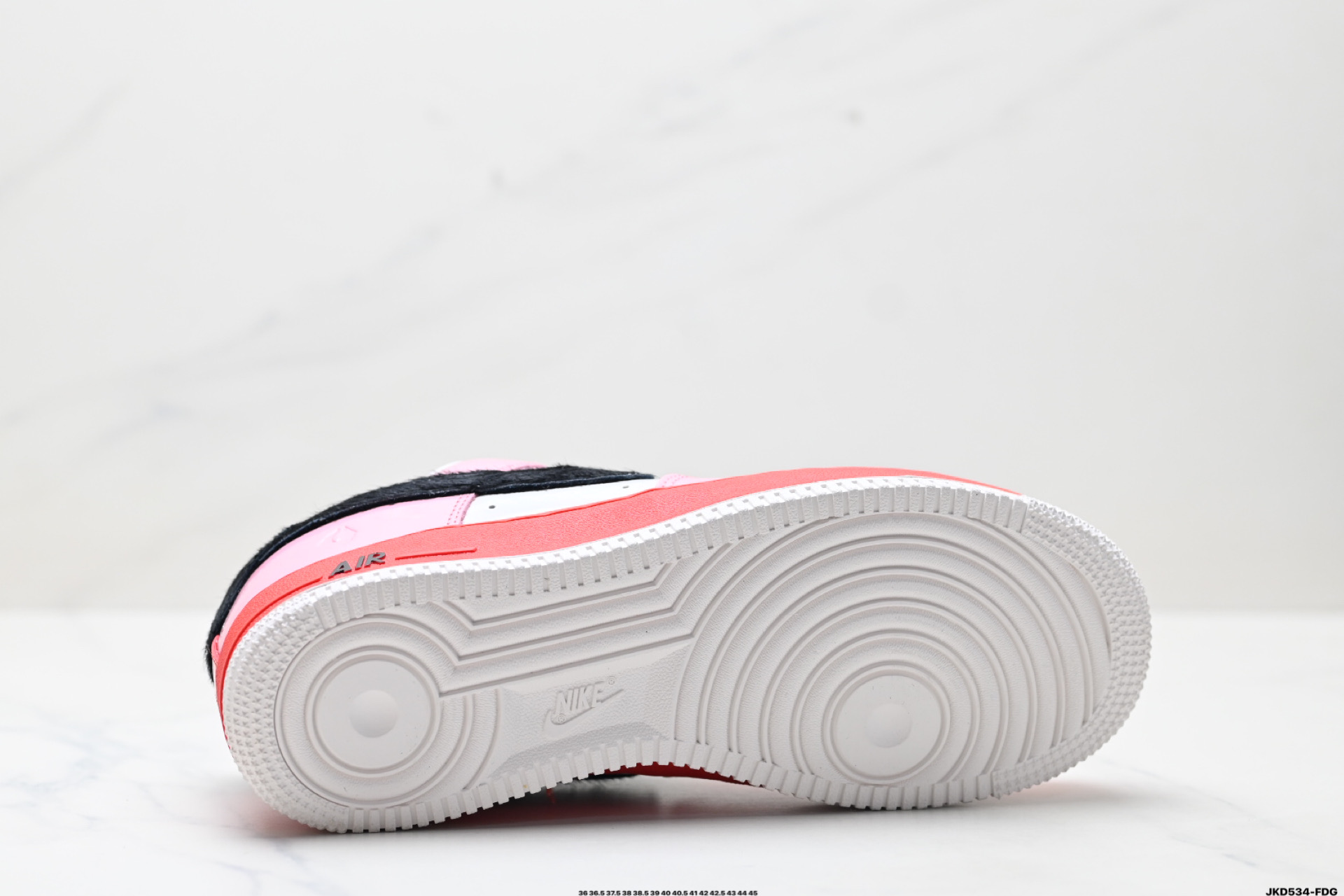 Nike Air Force 1 '07 Low Casual Sneakers - Pink, Red, and Black Accents 10 i1746462825544 7797 0 8