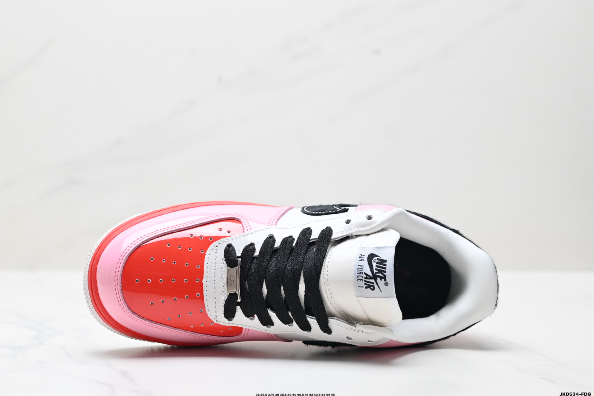 Nike Air Force 1 '07 Low Casual Sneakers - Pink, Red, and Black Accents 3 i1746462826709 2873 0 1