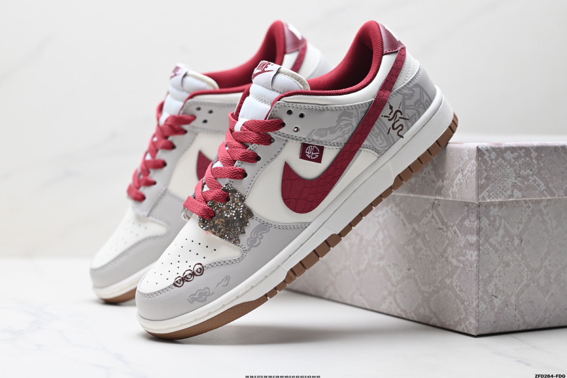 290 Nike Dunk Low Retro ‘DIY高端定制’耐克 低帮休闲运动板鞋 FB7160-161