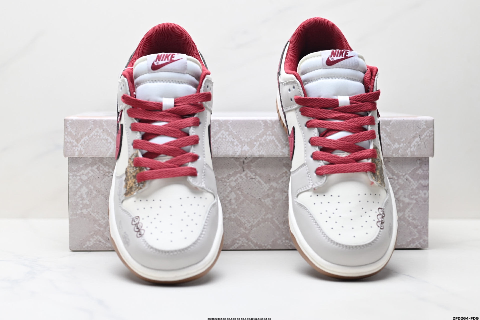 290 Nike Dunk Low Retro ‘DIY高端定制’耐克 低帮休闲运动板鞋 FB7160-161