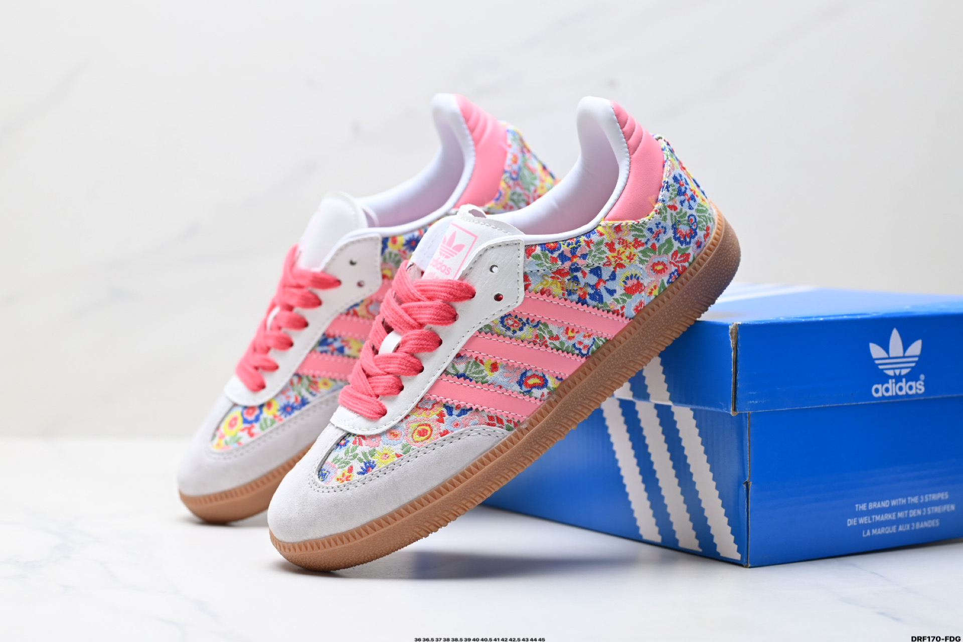 Adidas Originals Samba OG Floral Low-Top Sneakers - Casual & Stylish 9 i1746463517049 4571 0 7