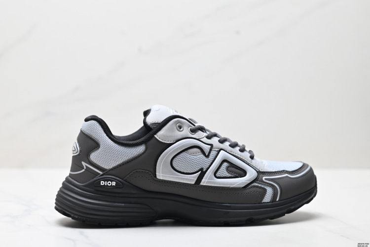 Dior B30 Low-Top Sneakers - Mesh Fabric, Lace-Up, Unisex Design, True Label 1 Dior B30 Low-Top Sneakers: Stylish, Comfortable, and Breathable Design