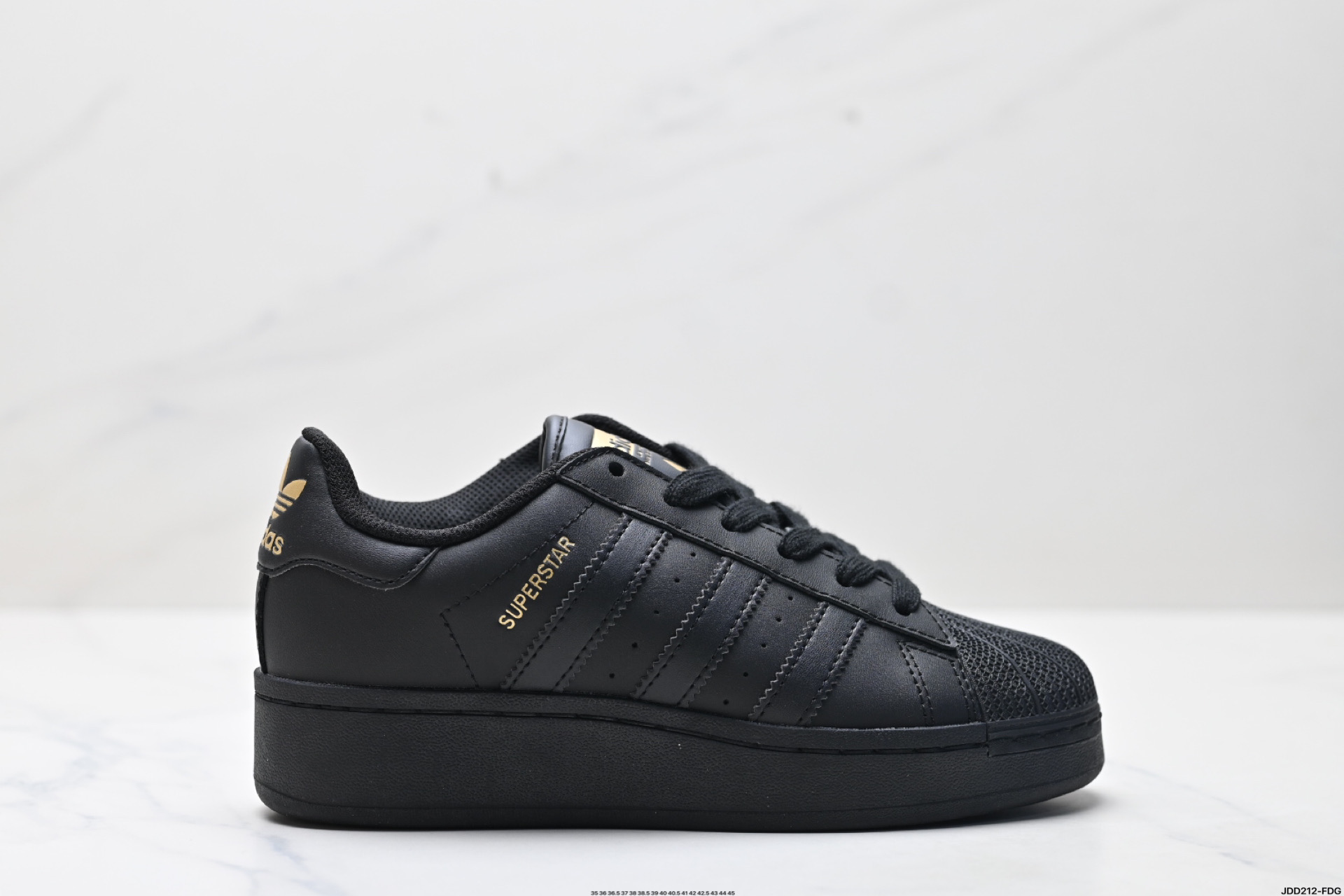 Adidas Originals Superstar XLG Black Leather Platform Casual Shoes ID4655 12 i1746463533767 1620 0 0