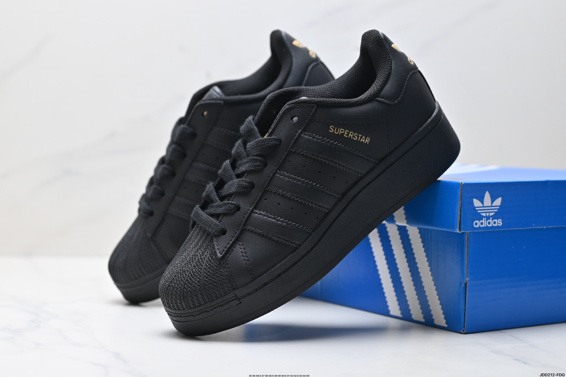 Adidas Originals Superstar XLG Black Leather Platform Casual Shoes ID4655 13 i1746463533768 5108 0 7