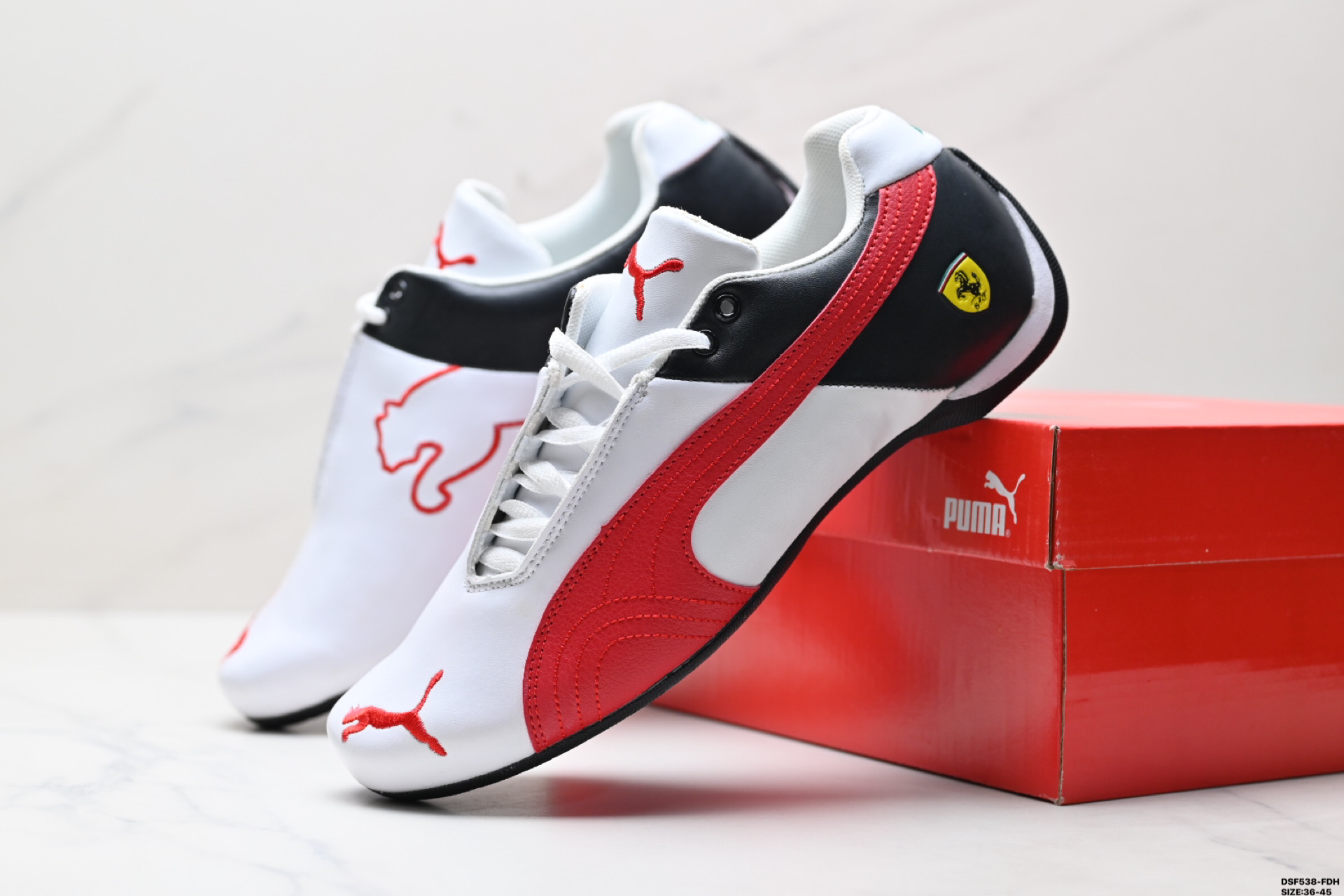 PUMA SF Drift Cat 5 Ultra II: Ferrari Collab, Low-Profile Comfort Training Shoes 13 i1746547716663 3596 0 7