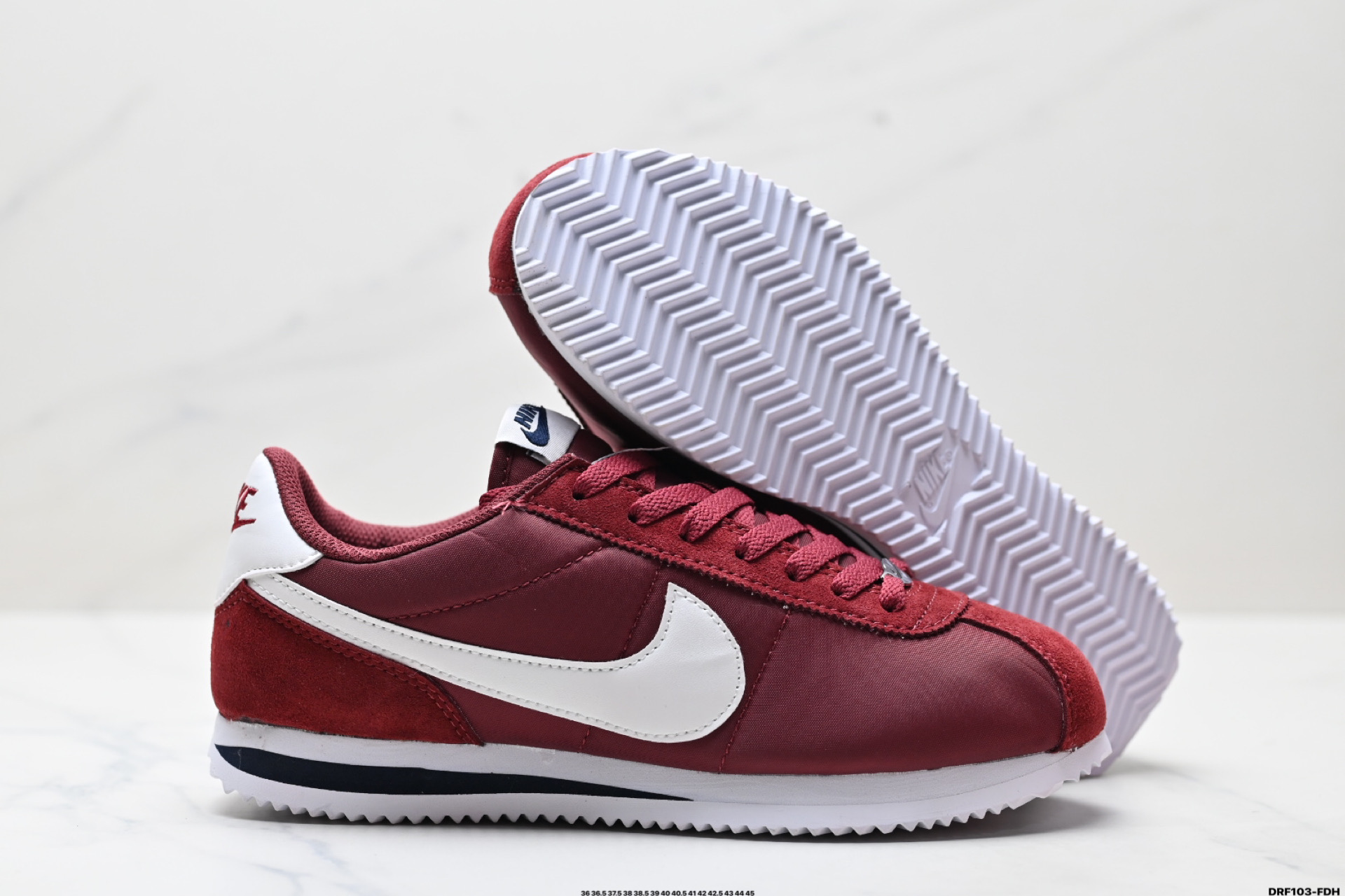 Nike Classic Cortez Burgundy Running Shoes for Men and Women - Lightweight 6 i1746548263144 6499 0 4