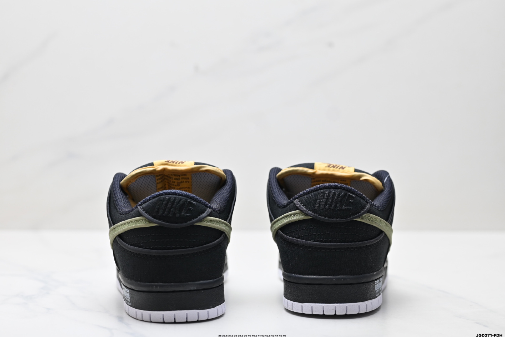 Nike Dunk Low Retro Sneakers - Black/Olive, Low-Top Skateboarding Shoes 7 i1746548357950 9113 0 5