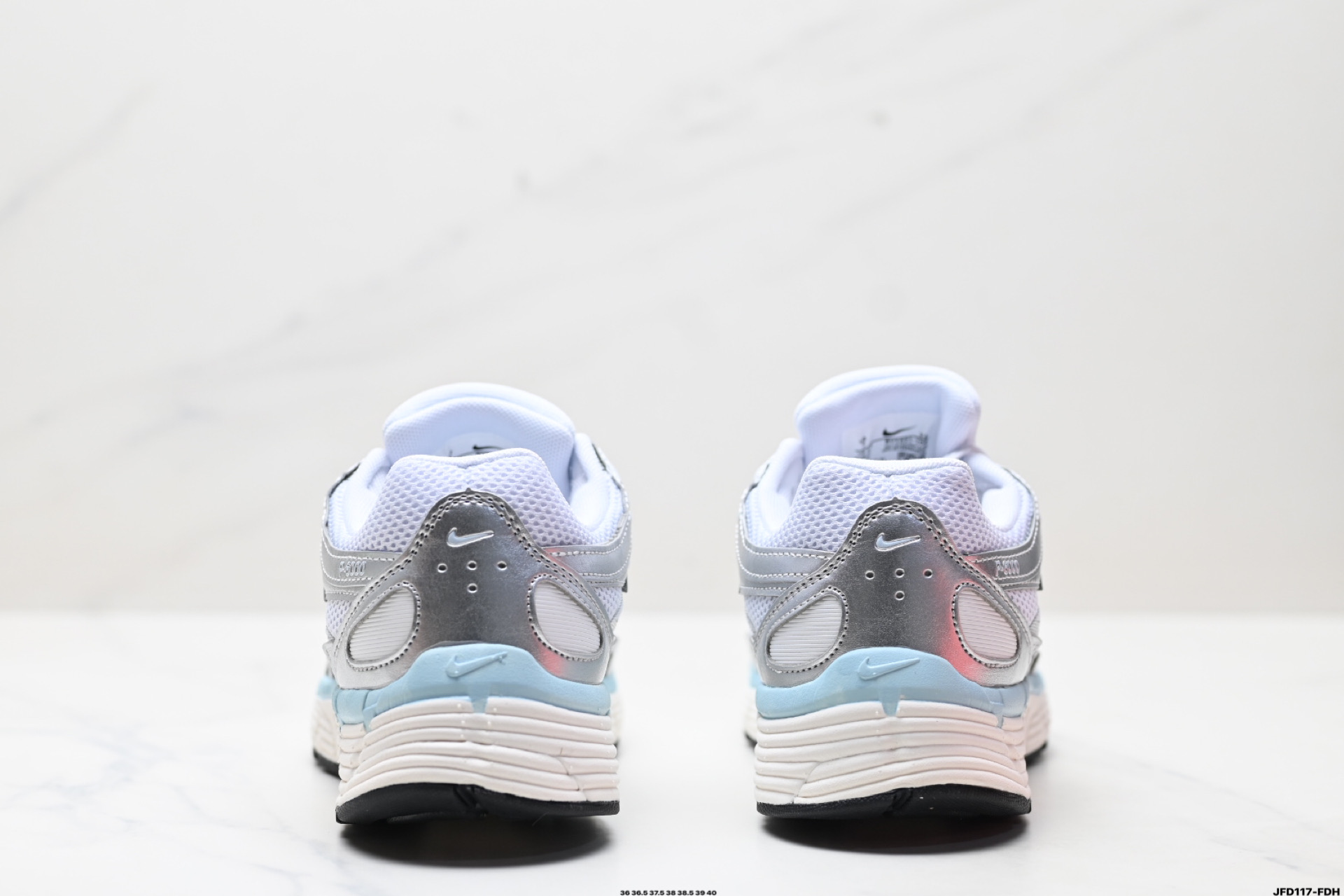 Nike P-6000 Women's Running Shoes Silver White Retro Sneakers BV1021-106 7 i1746548716978 7033 0 5