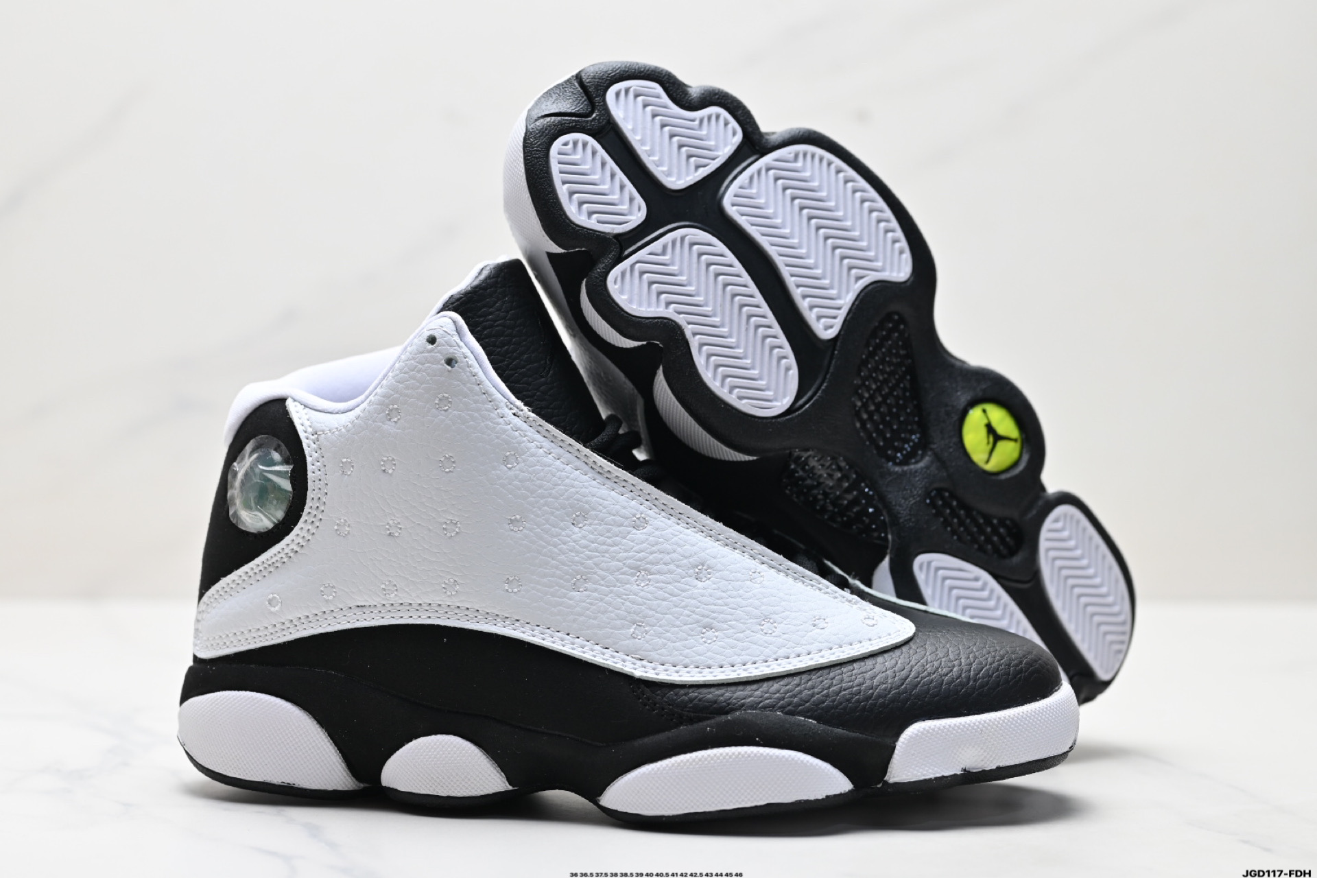 Nike Air Jordan 13 Retro Basketball Shoes - White/Black, All Sizes 6 i1746548866218 6016 0 4