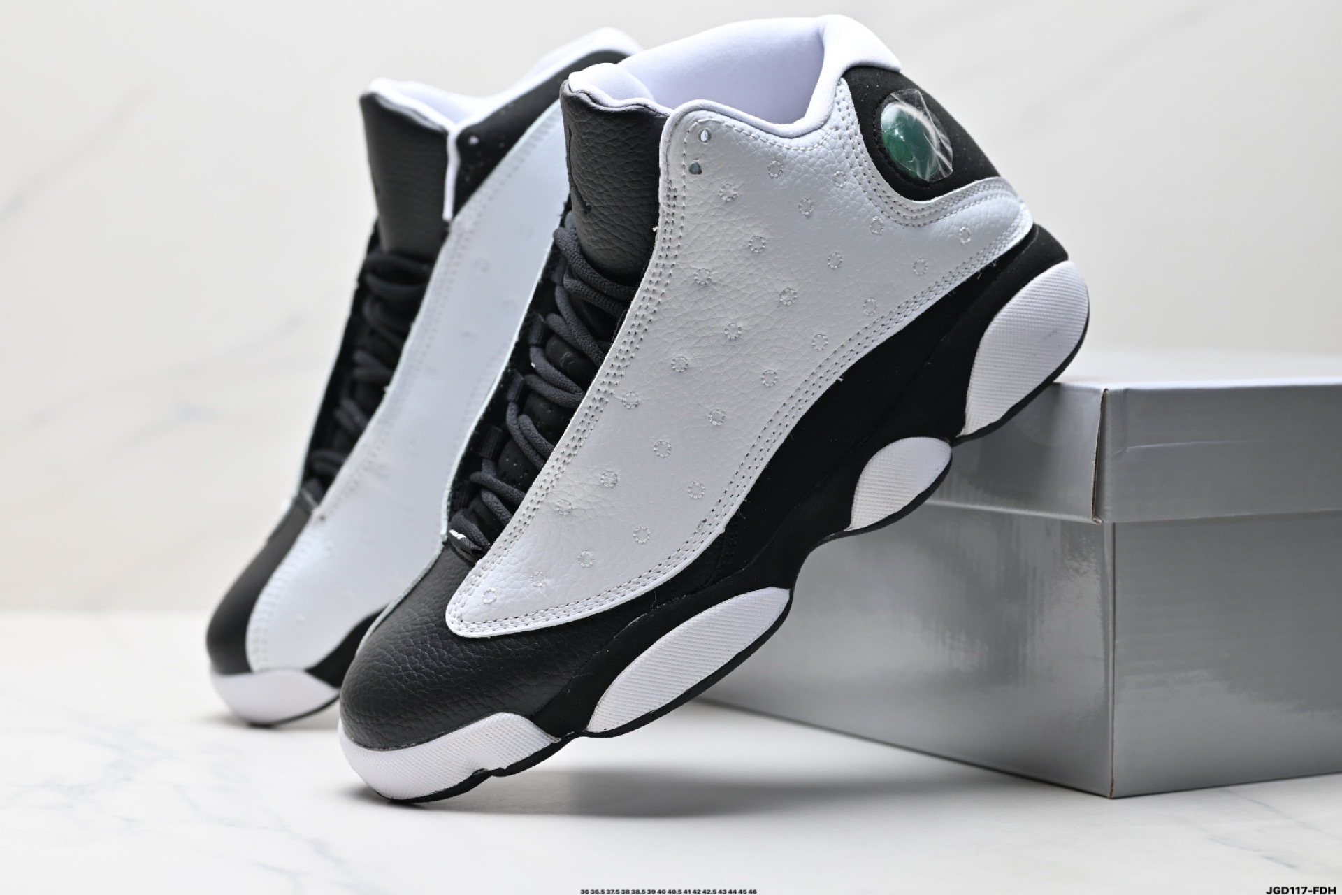 Nike Air Jordan 13 Retro Basketball Shoes - White/Black, All Sizes 9 i1746548866219 49 0 7