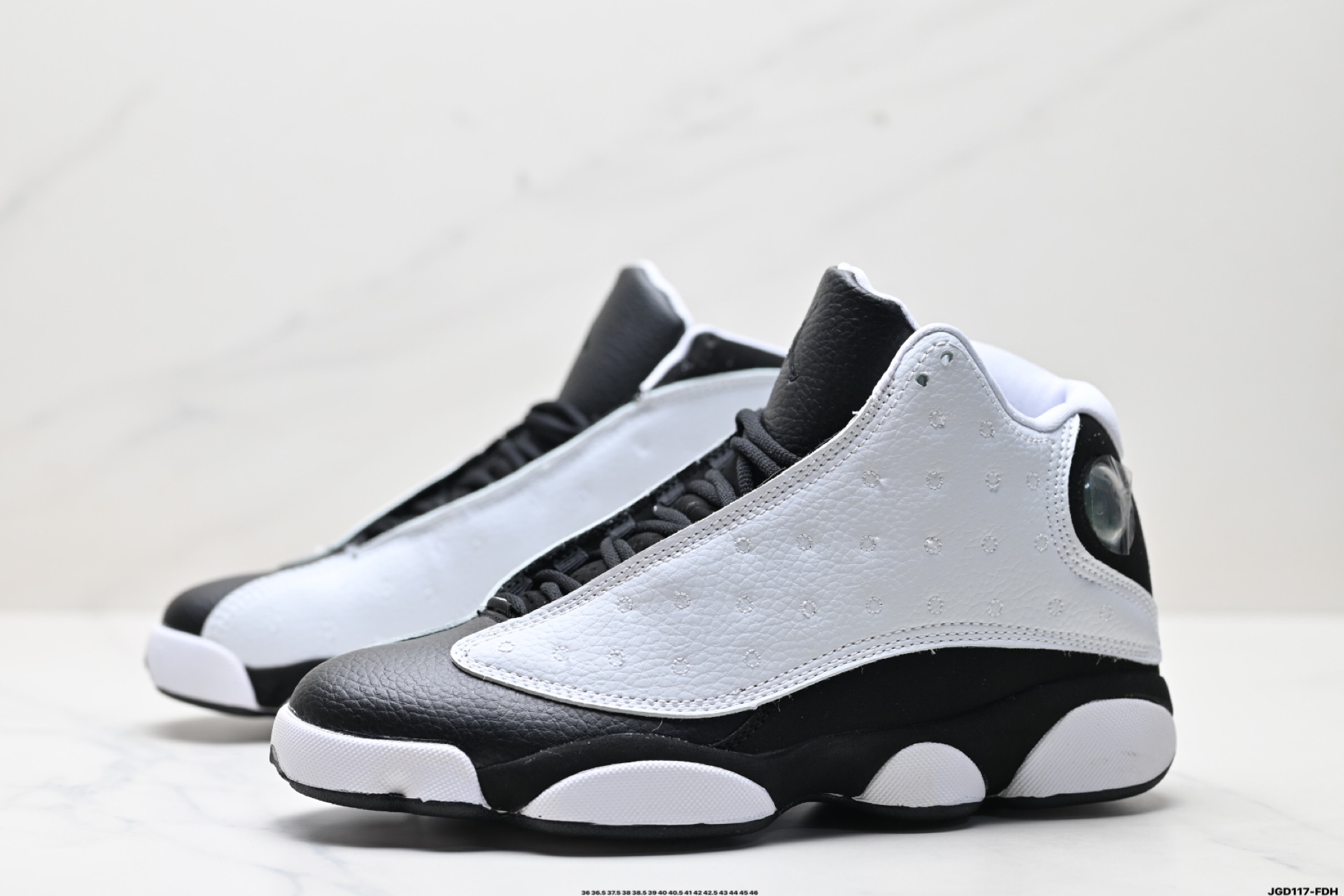 Nike Air Jordan 13 Retro Basketball Shoes - White/Black, All Sizes 5 i1746548867351 4186 0 3