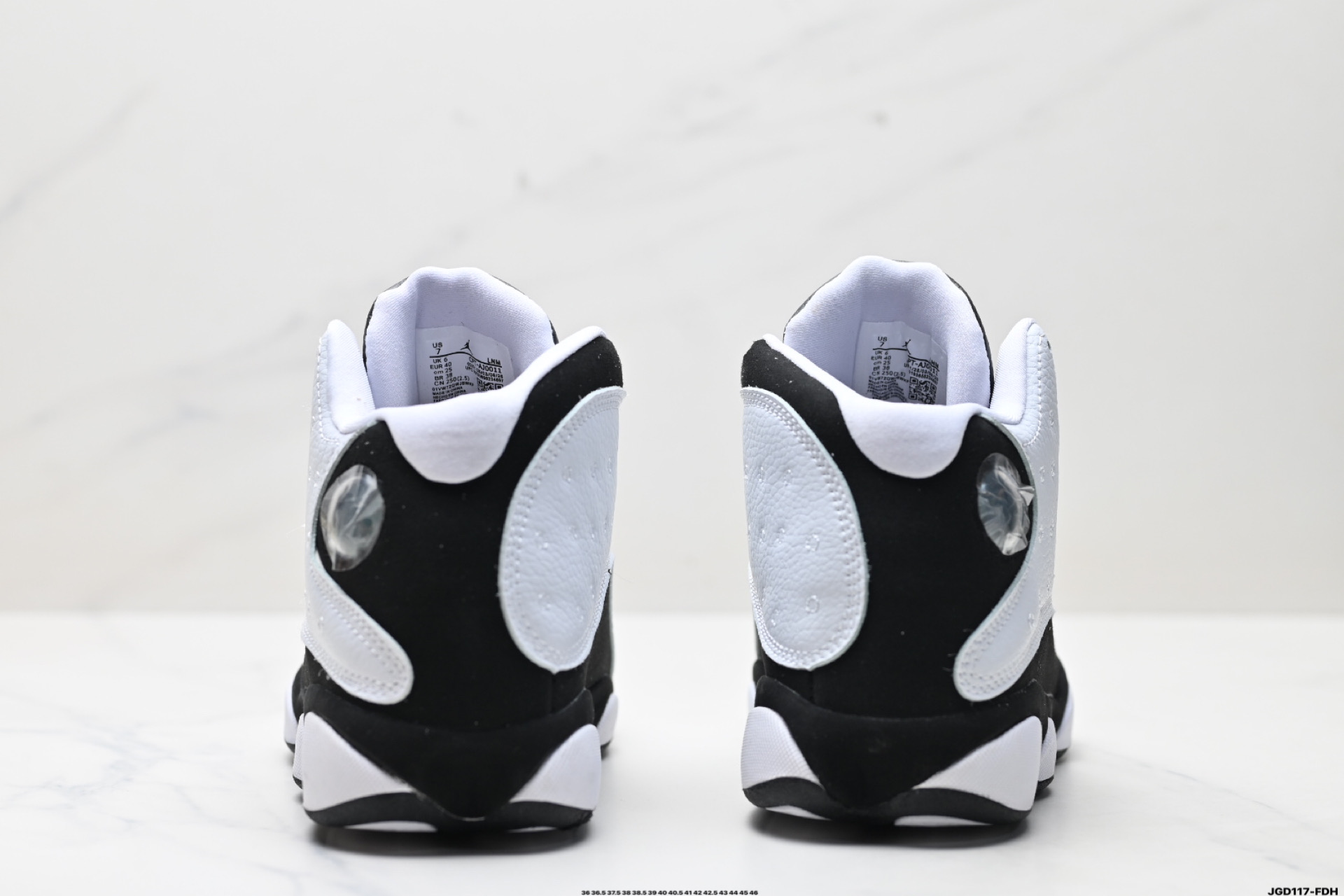 Nike Air Jordan 13 Retro Basketball Shoes - White/Black, All Sizes 7 i1746548867351 5333 0 5