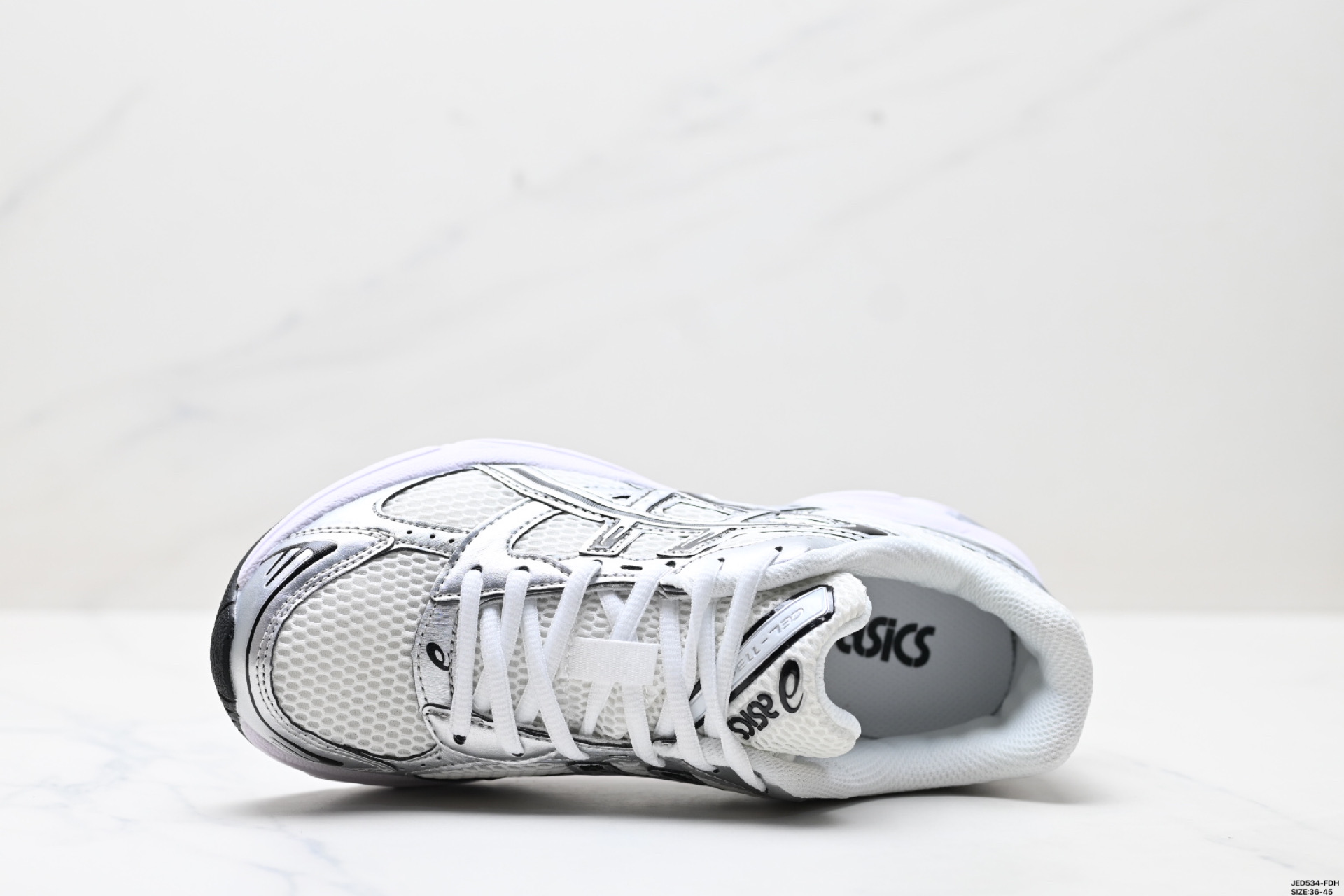 ASICS GEL-1130 White/Silver Running Shoes - Retro, Cushioned, Breathable 3 i1746549302177 205 0 1