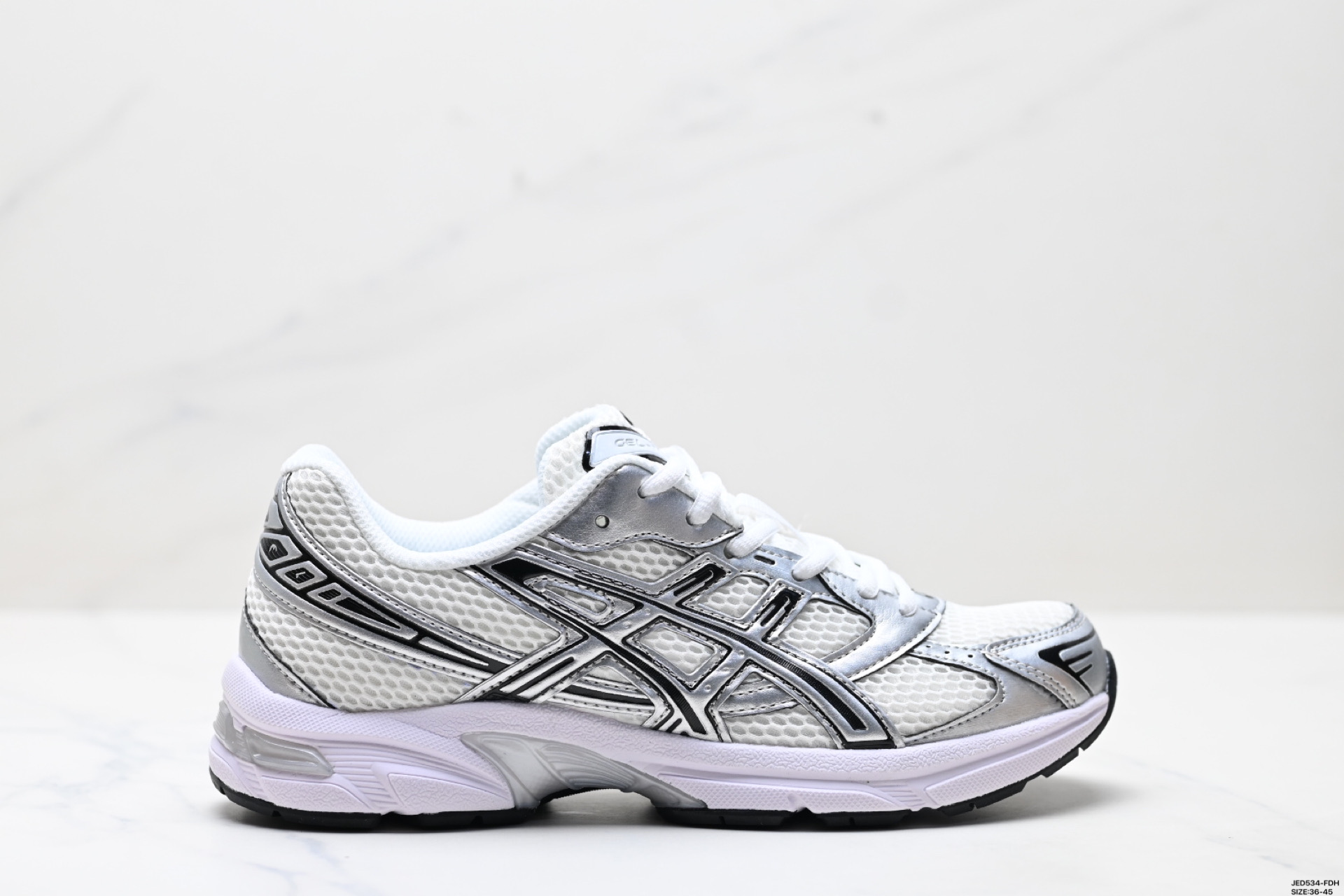 ASICS GEL-1130 White/Silver Running Shoes - Retro, Cushioned, Breathable 2 i1746549302178 8116 0 0
