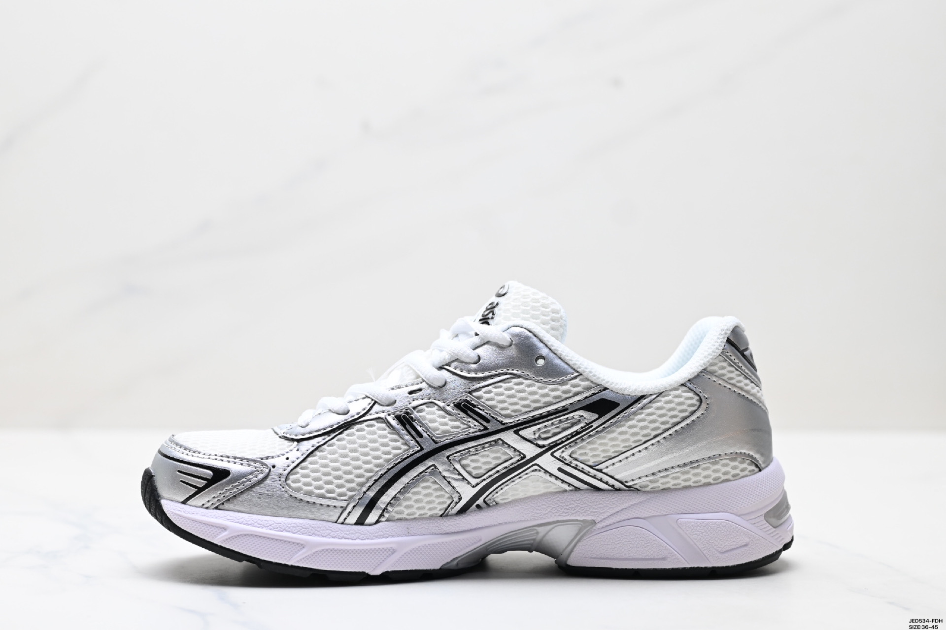 ASICS GEL-1130 White/Silver Running Shoes - Retro, Cushioned, Breathable 4 i1746549305405 6594 0 2