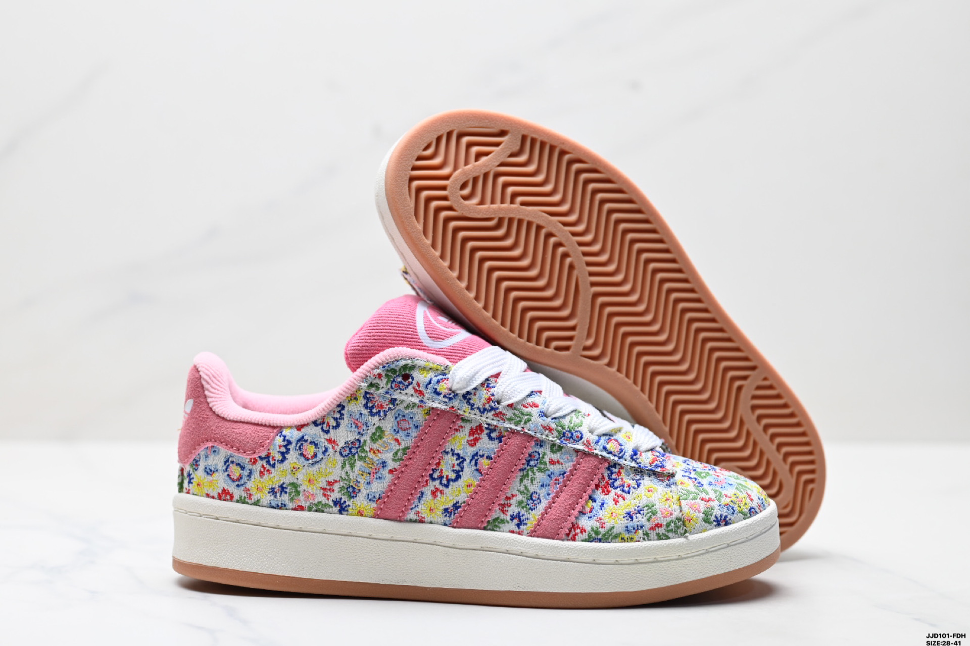Adidas Originals Campus 00s: Retro Low-Top Sneakers with Floral Design 6 i1746549403880 7857 0 4