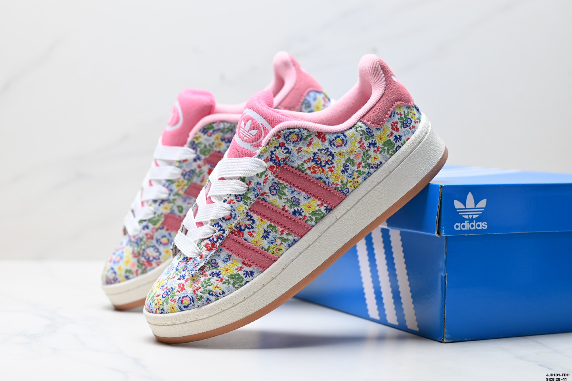 Adidas Originals Campus 00s: Retro Low-Top Sneakers with Floral Design 9 i1746549409351 4085 0 7