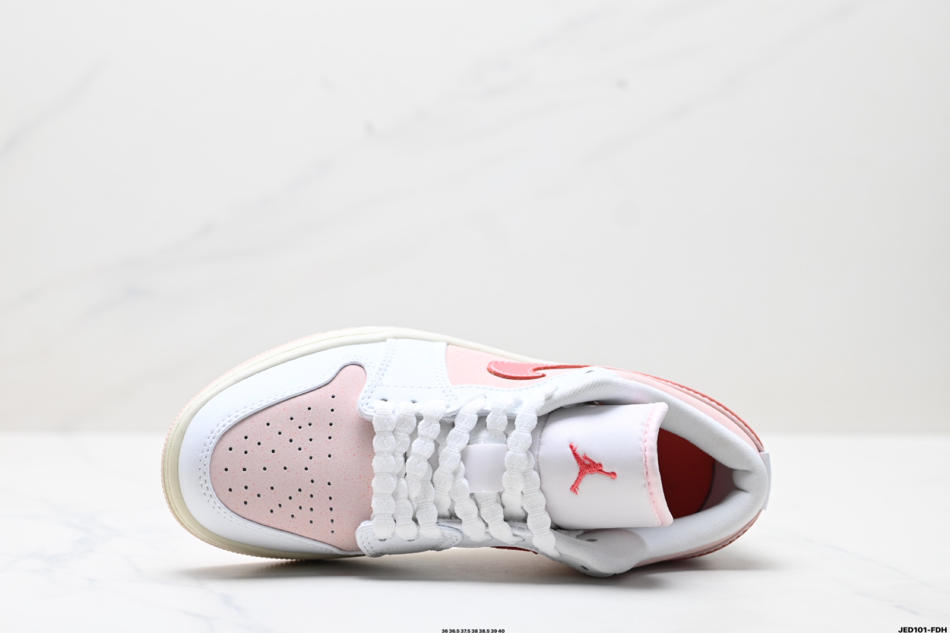 Air Jordan 1 Low Casual Sneakers - Pink/Coral, Women's Classic Style 3 i1746549511748 5954 0 1