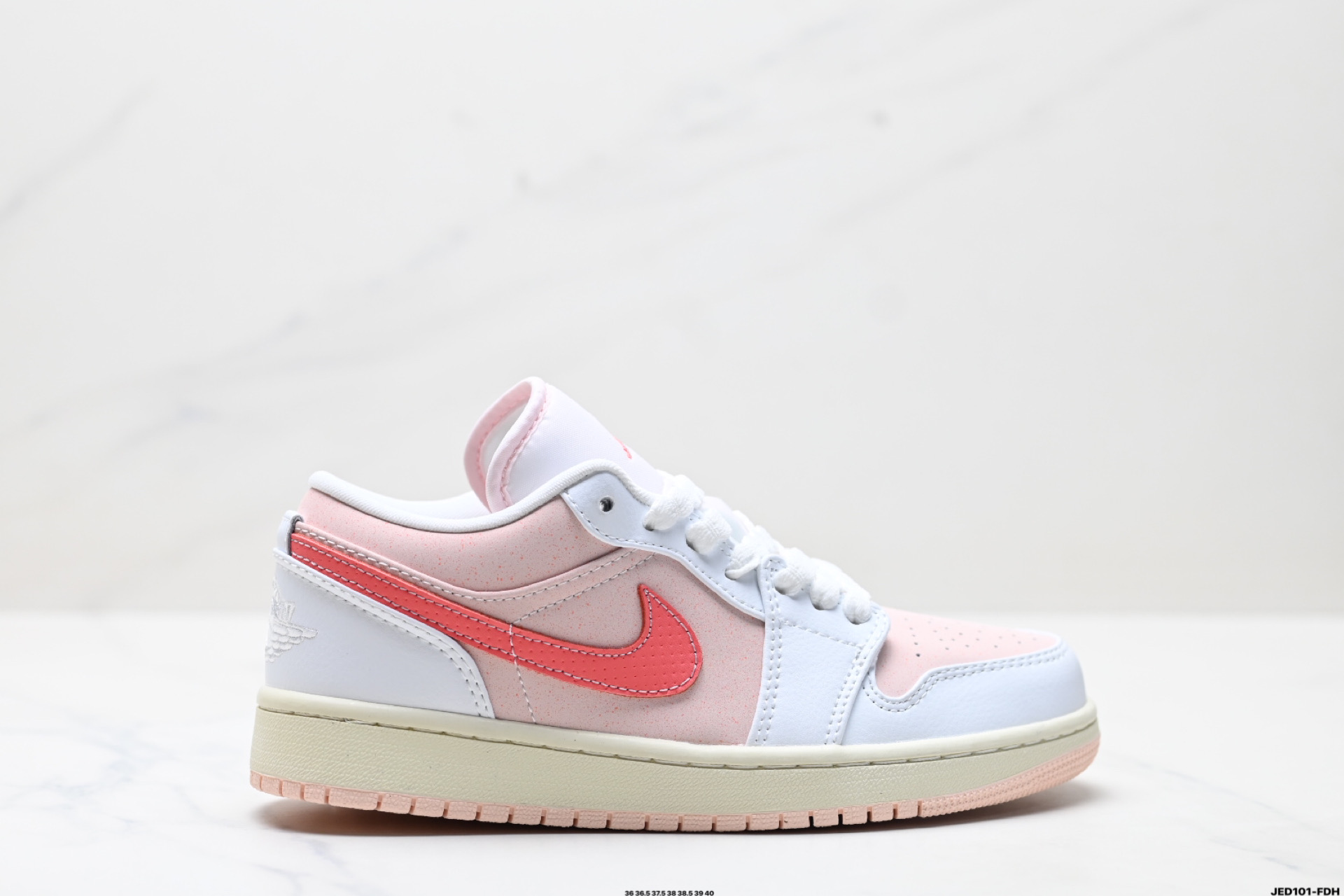 Air Jordan 1 Low Casual Sneakers - Pink/Coral, Women's Classic Style 2 i1746549513015 8798 0 0