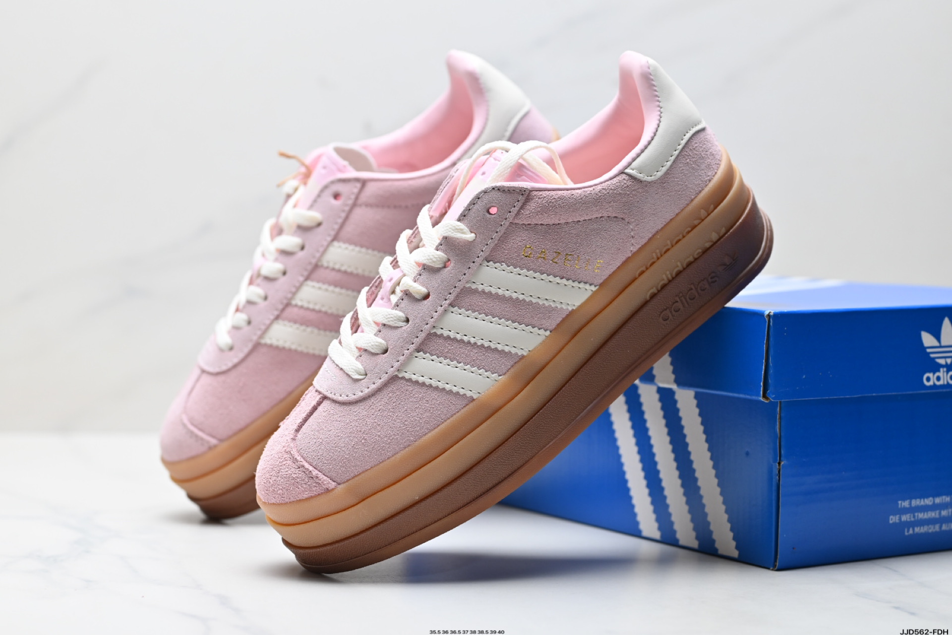 Adidas Originals Gazelle Bold Women's Platform Sneakers - Casual & Stylish 9 i1746550439432 7577 0 7