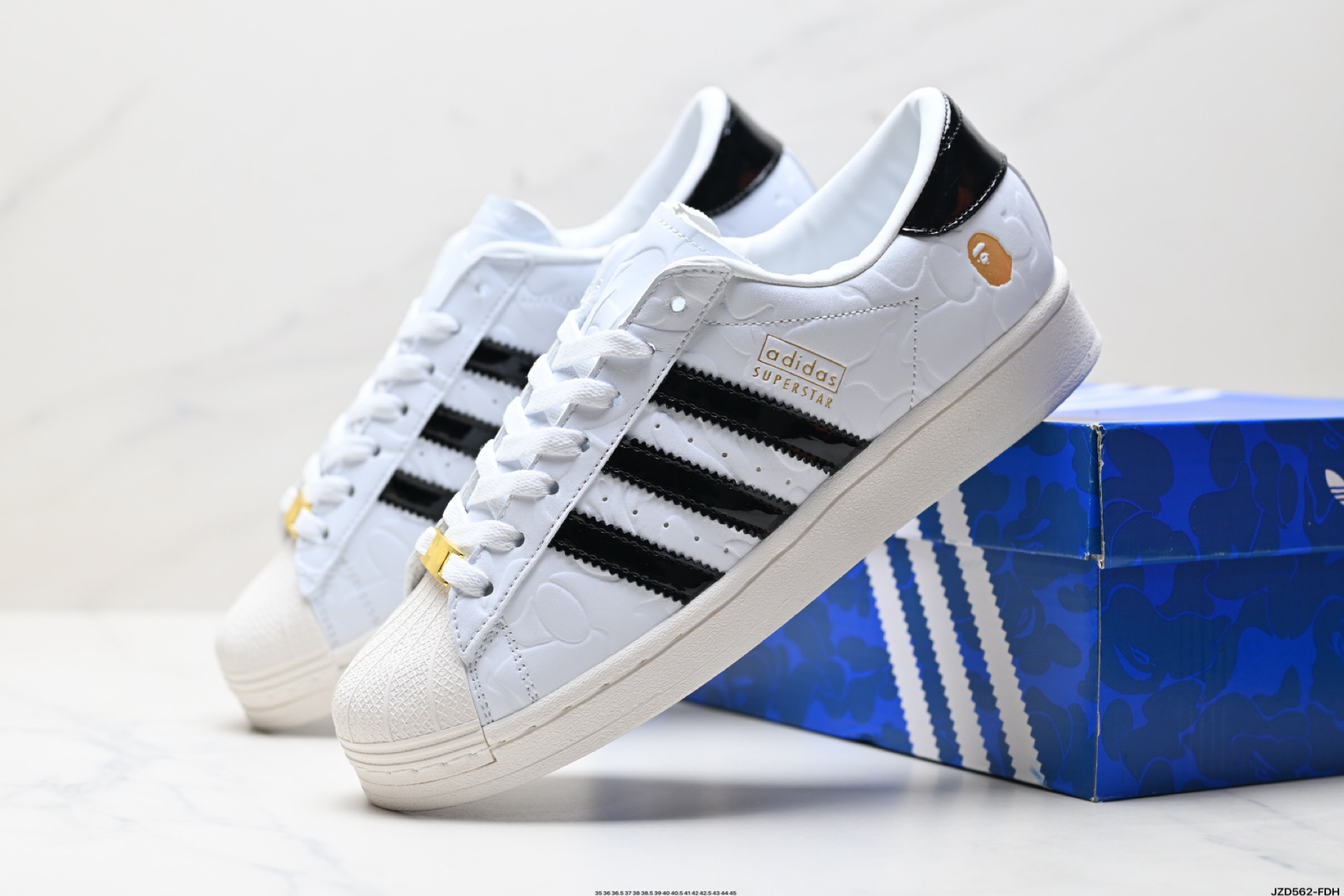 BAPE x Adidas Superstar Camo Blue Sneakers - Limited Edition Style 6 i1746550728644 4774 0 7